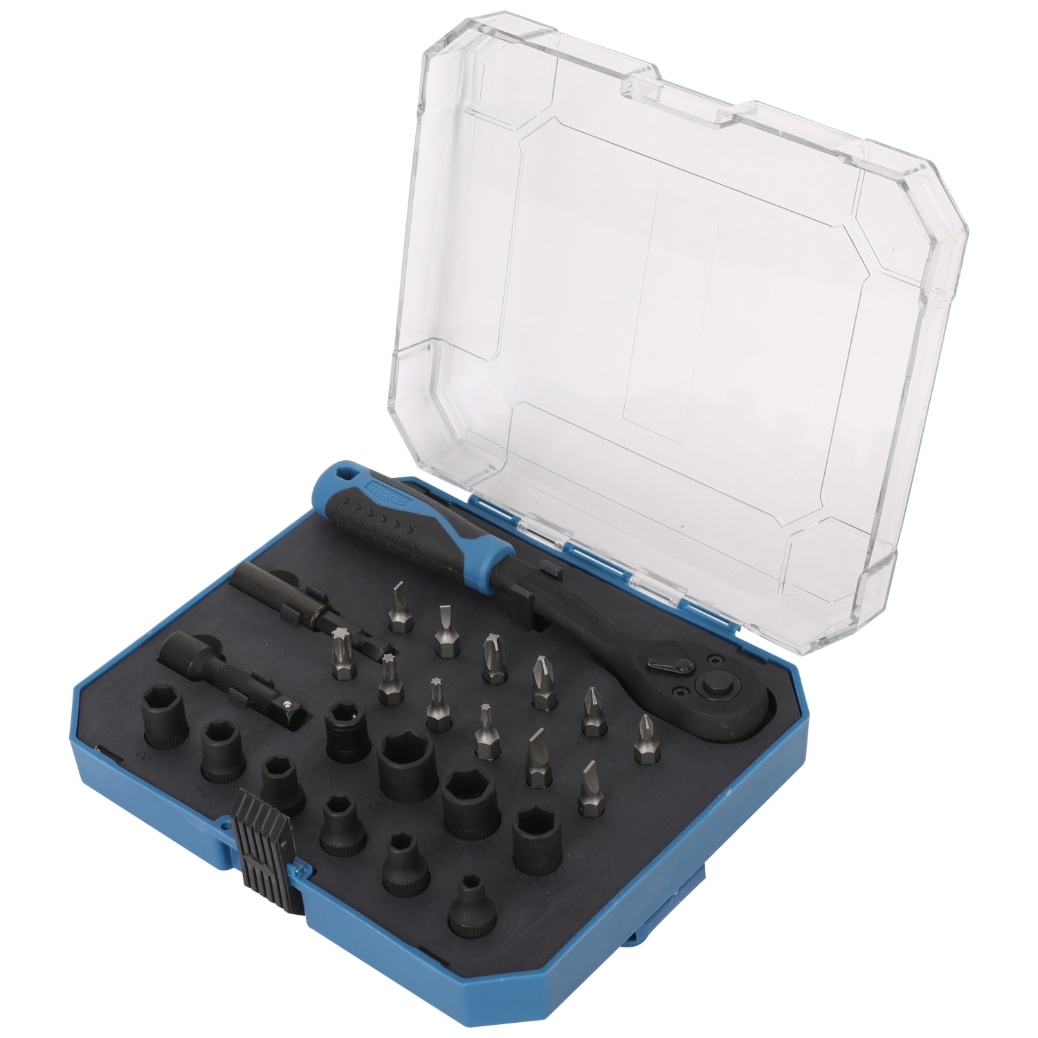 Wickes 25 Piece 1 4in Sqaure Drive Socket Set Wickes