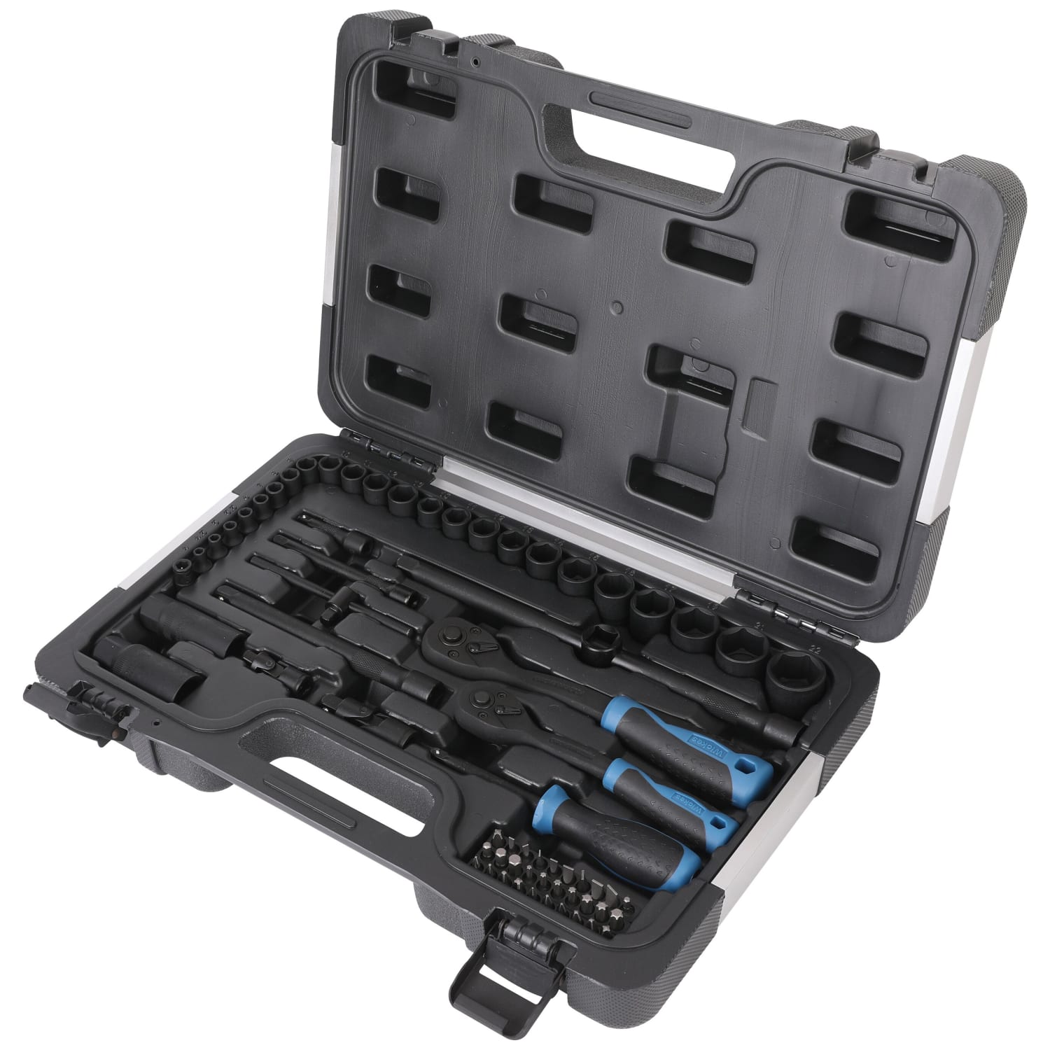 Wickes 67 Piece Mixed Drive Socket Set Wickes