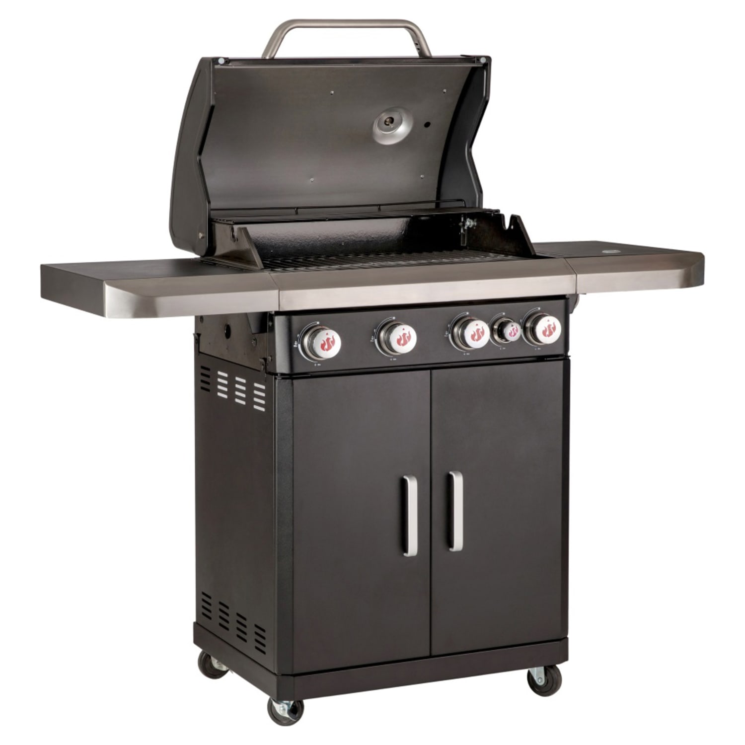 Landmann Rexon cooK 3.1 Gas BBQ Stainless Steel Wickes