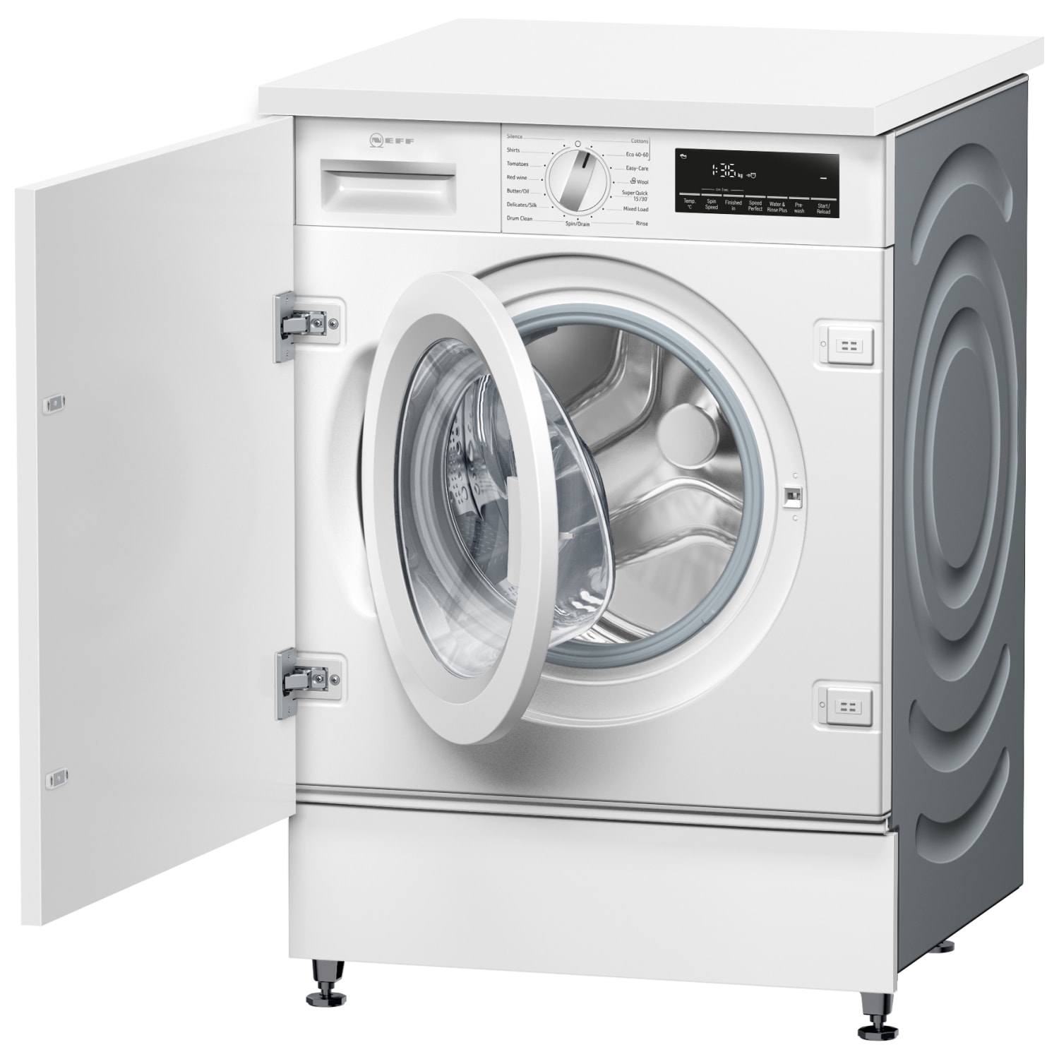 Neff built store in washing machine