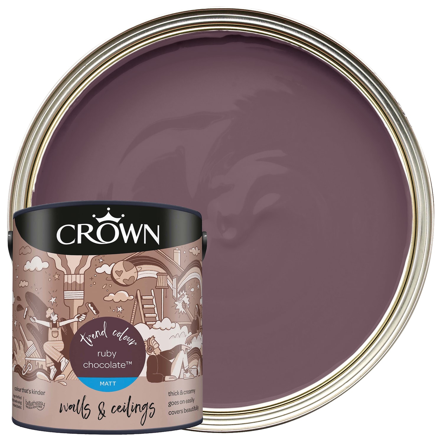 Chocolate sales colour paint