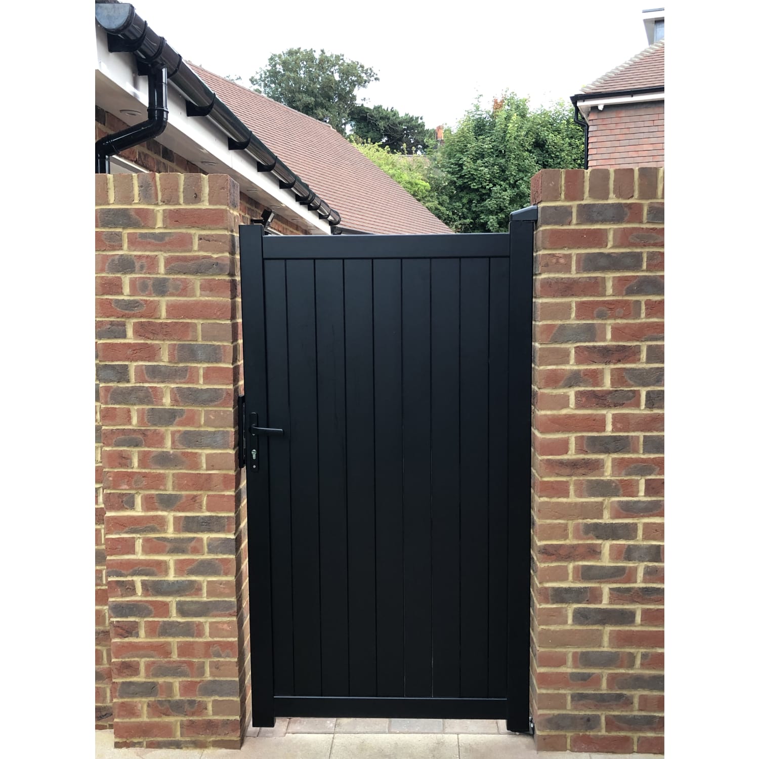 Black outdoor gate sales