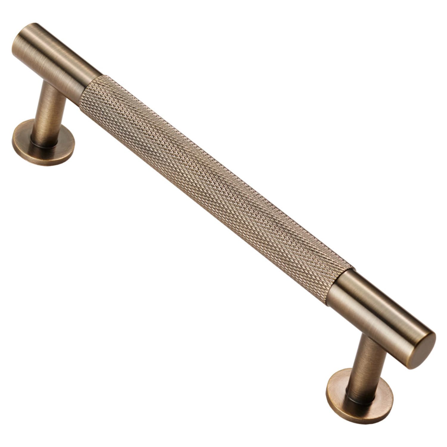 Carlisle Brass FTD700BAB Knurled Cabinet Pull Handle - 128mm