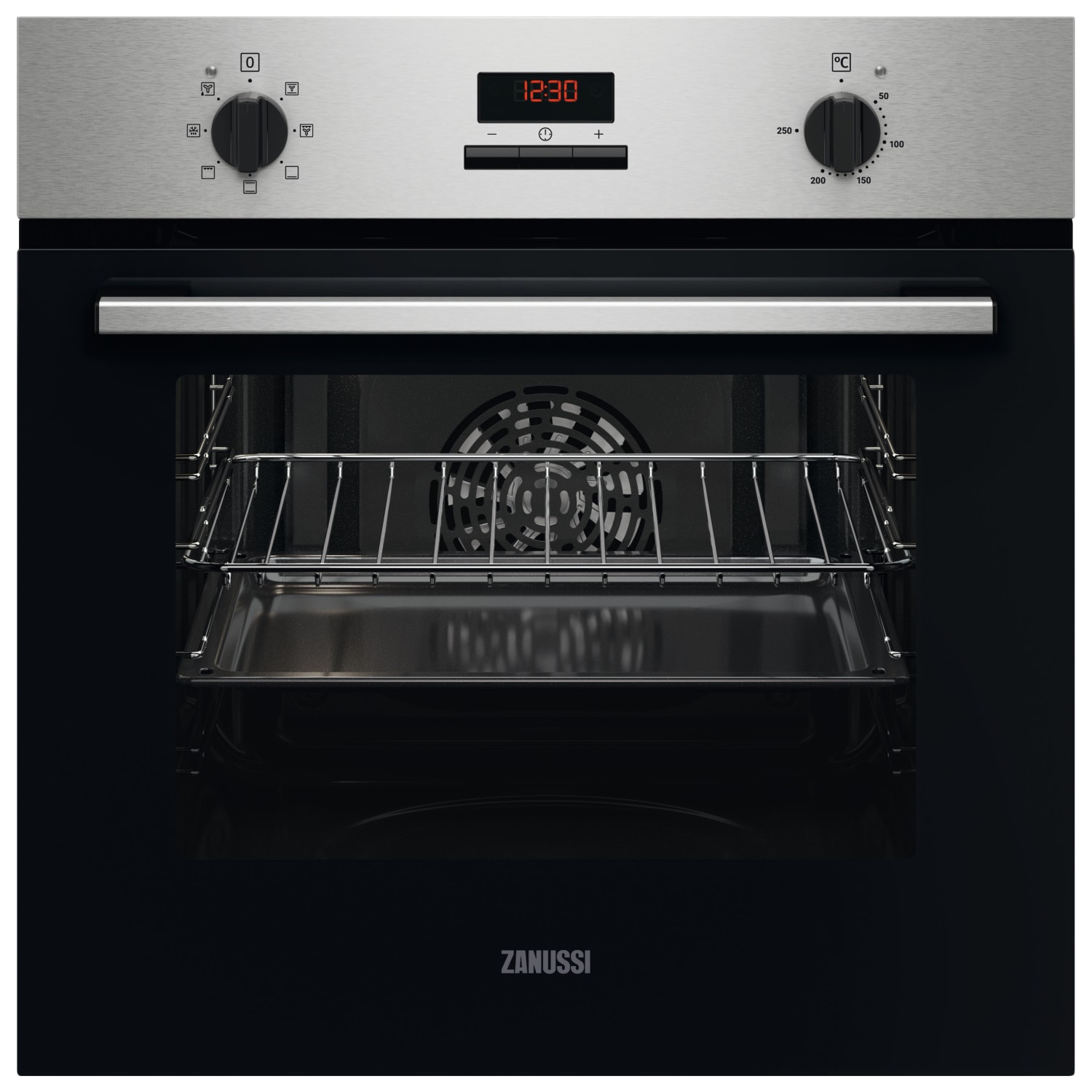 Zanussi ZOHTC2X2 Multifunction 65L Single Electric Oven With LED