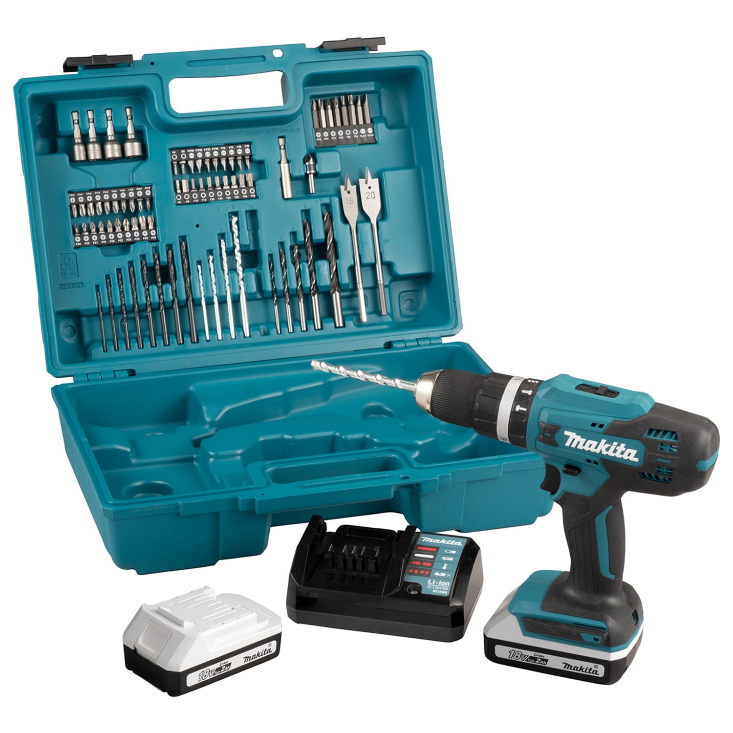 Makita power hot sale drill set
