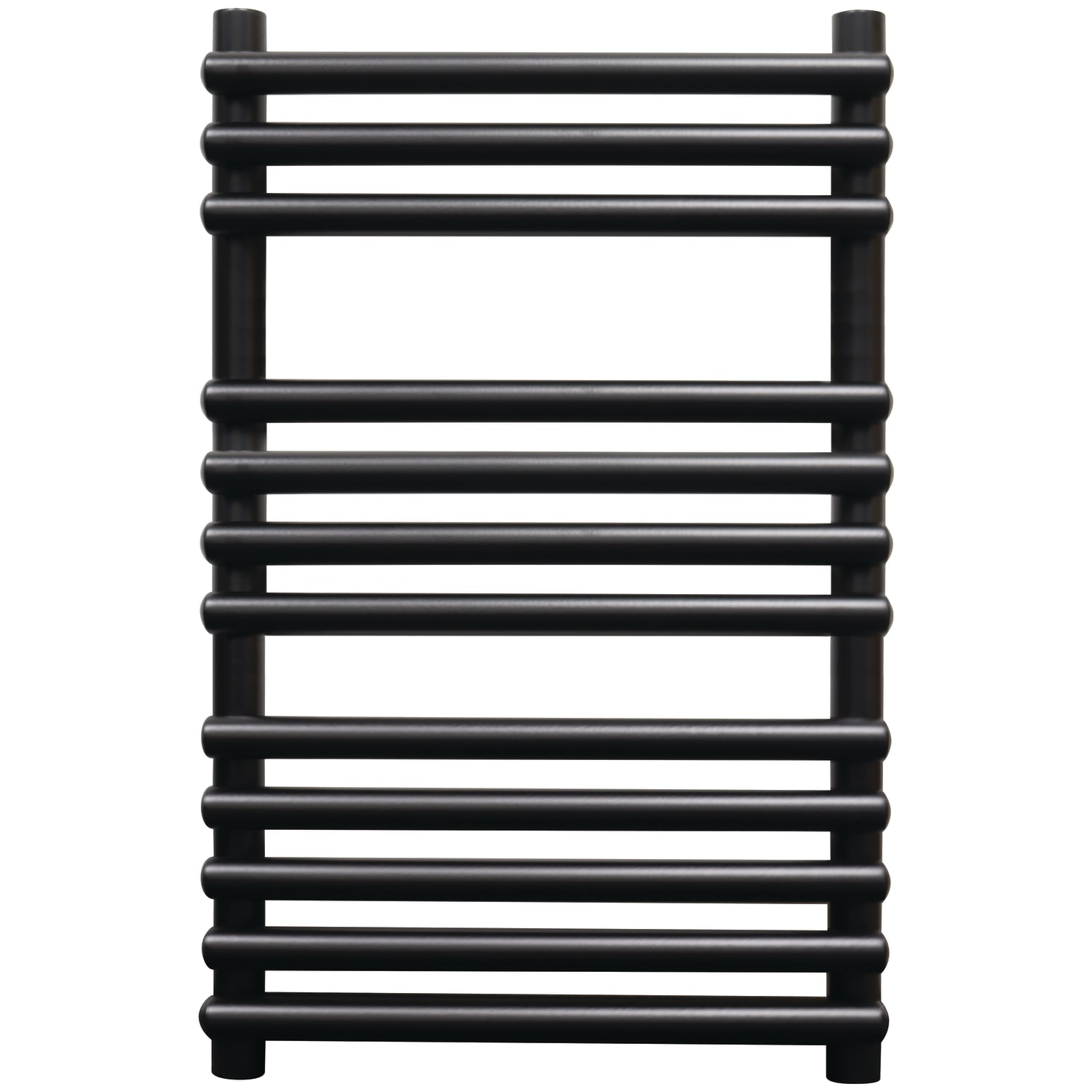 Towelrads Double Iridio Matt Black Towel Radiator 1200 x 500mm Wickes