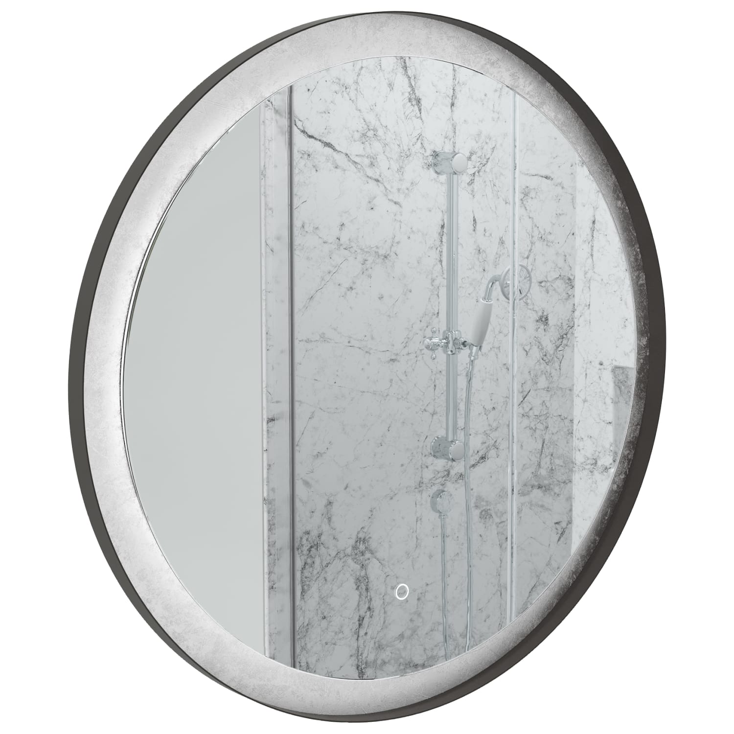 Sensio Hebe Silver Backed Colour Changing LED Bathroom Mirror