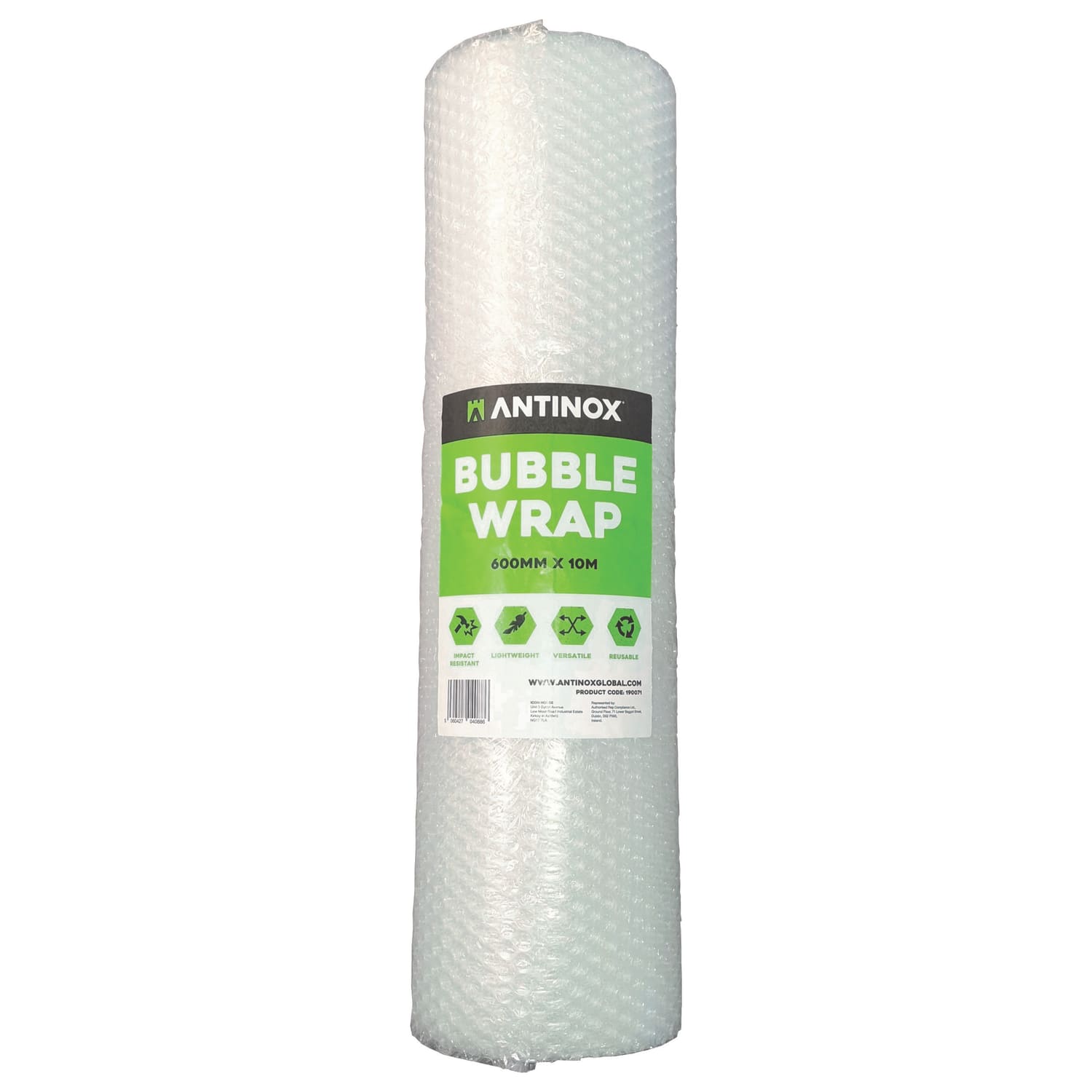 Antinox Bubble Wrap - 600mm x 10m