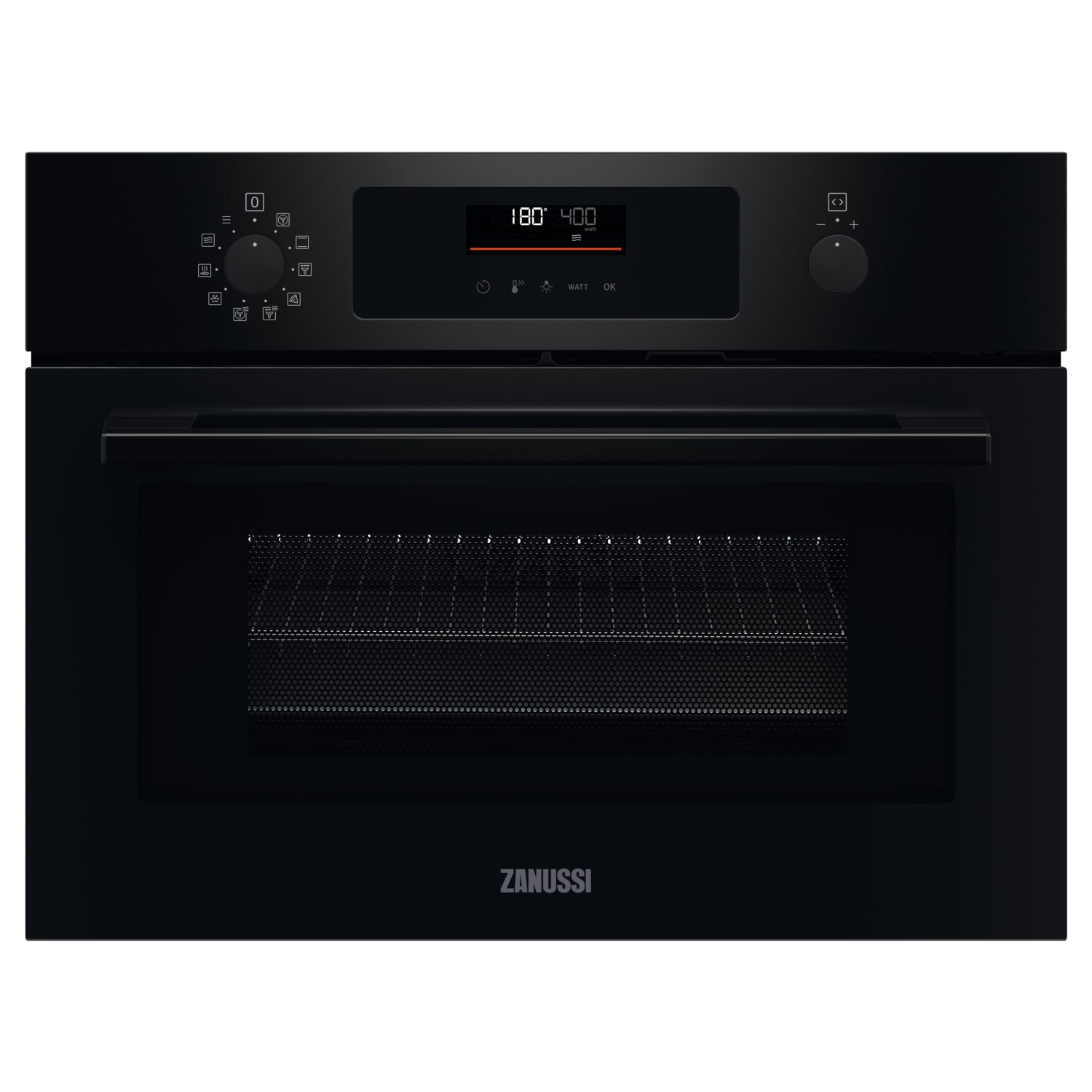 Zanussi ZVENM6KN Compact Oven with Microwave Black Wickes