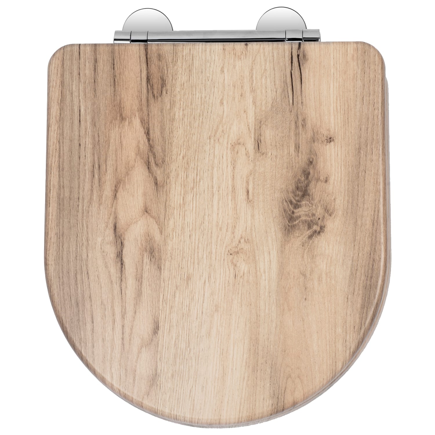 D shaped wooden toilet seat 2025
