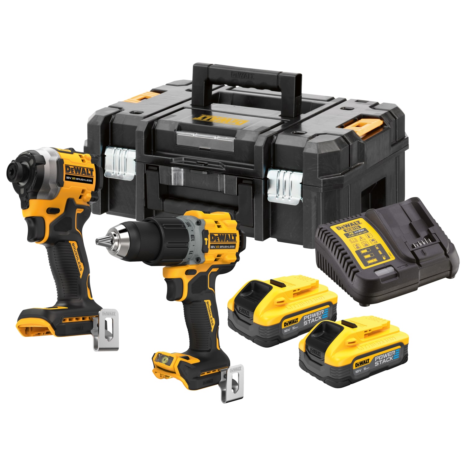 DEWALT DCK2050H2T GB 18V XR G3 2 x 5.0Ah Powerstack