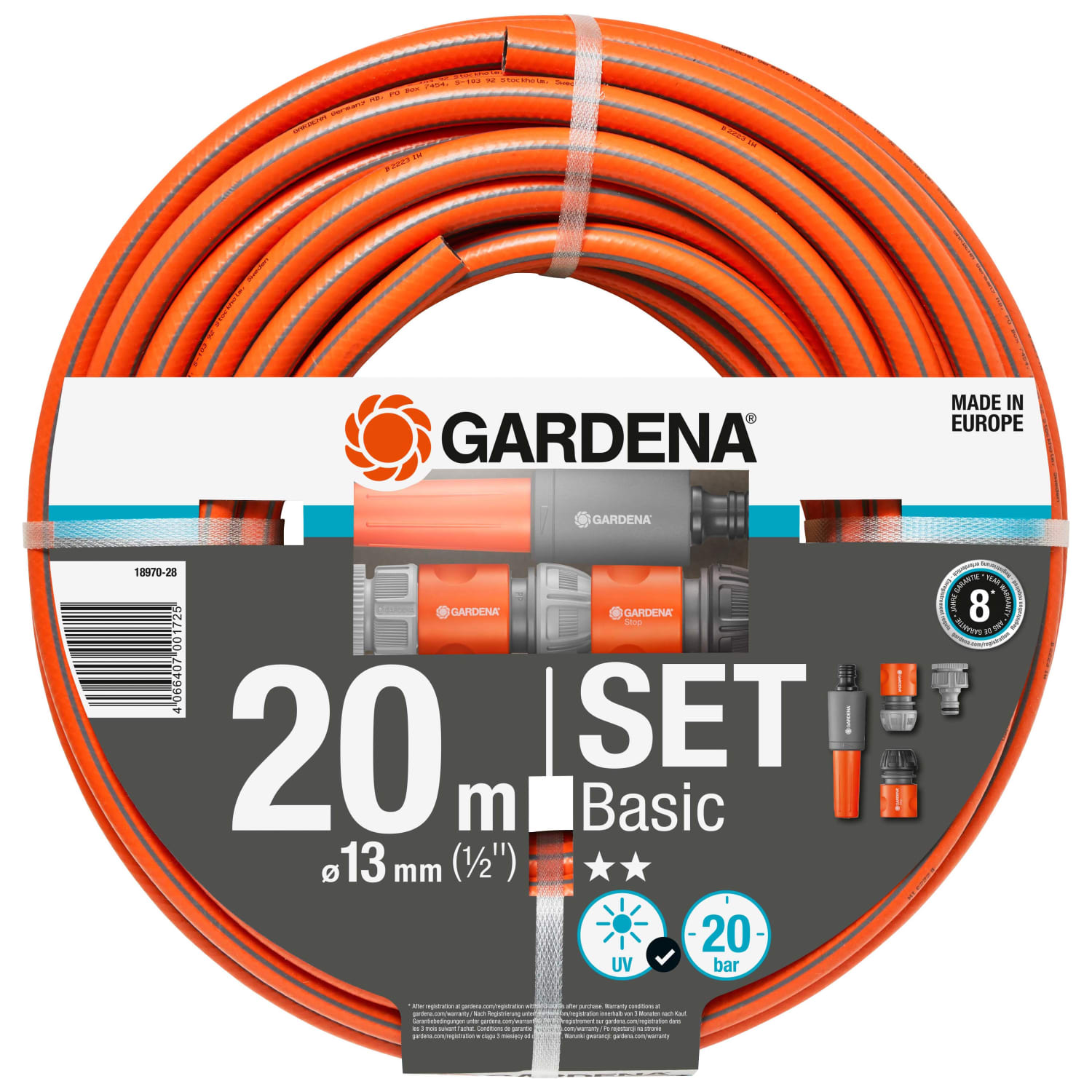 Gardena hose clearance
