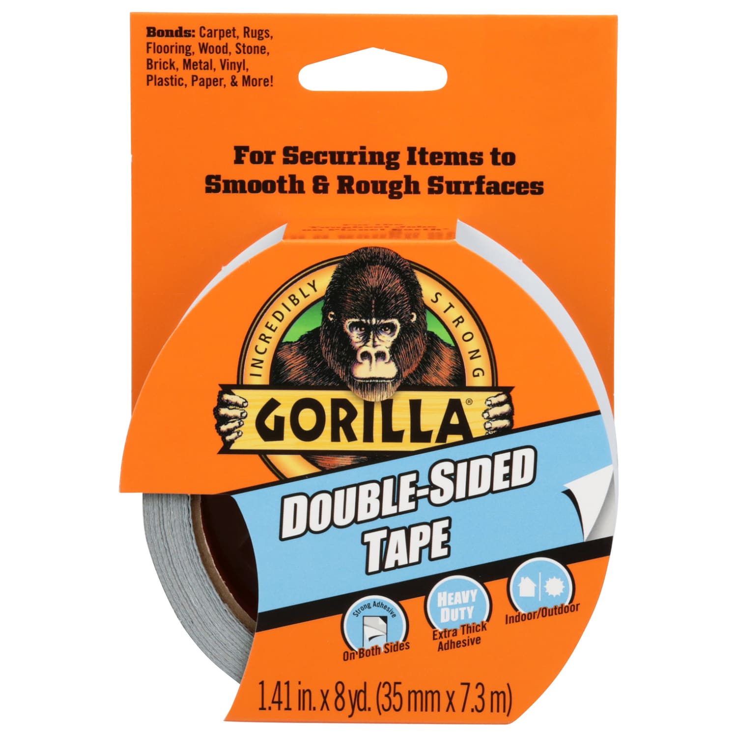 Gorilla Double Sided Multi-Purpose Tape - 7.3m