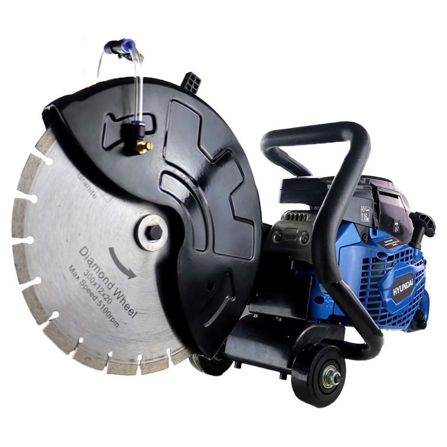 Hyundai HYDC5830 Petrol Disc Cutter Concrete Saw Wickes