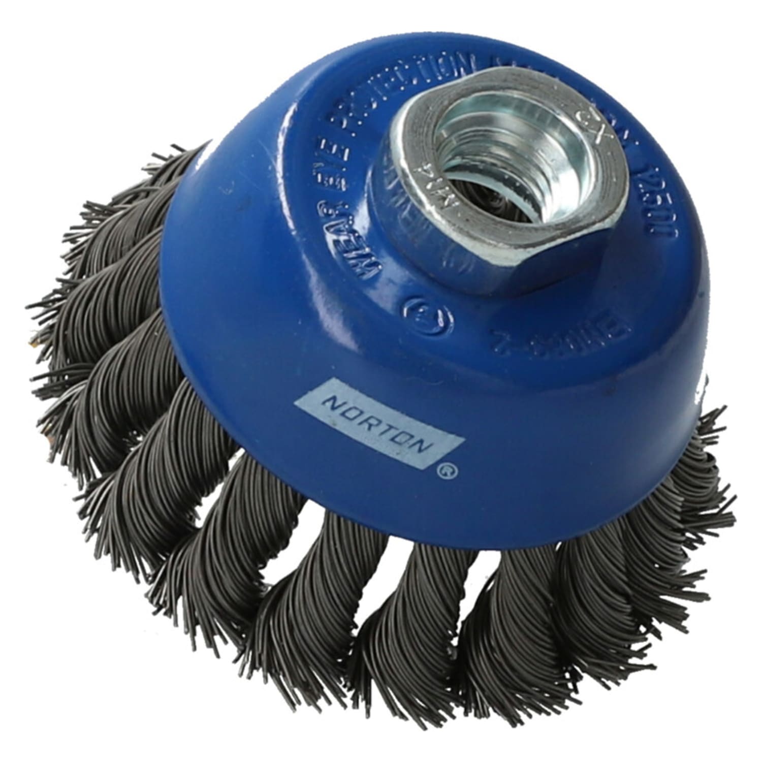 Norton Expert Twisted Wire Cup Brush 75mm