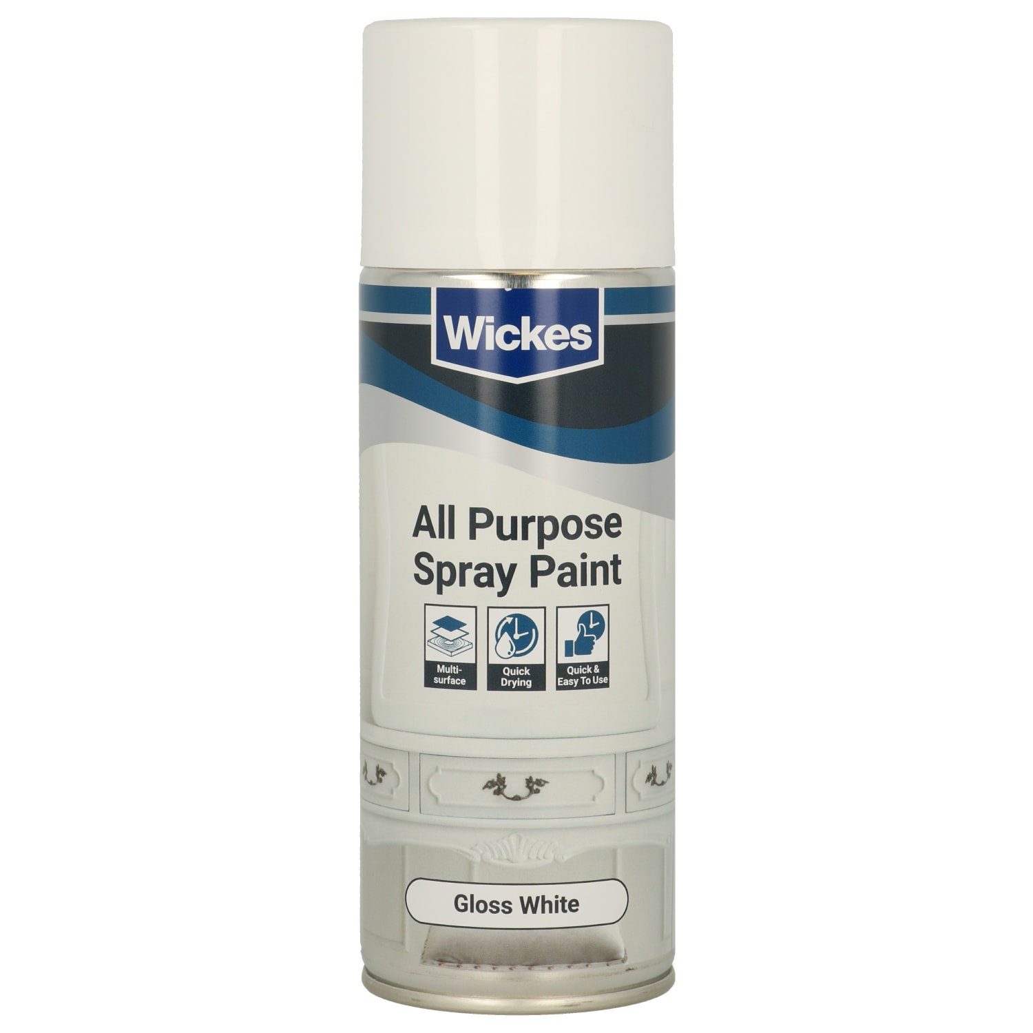 Gloss white hot sale spray paint