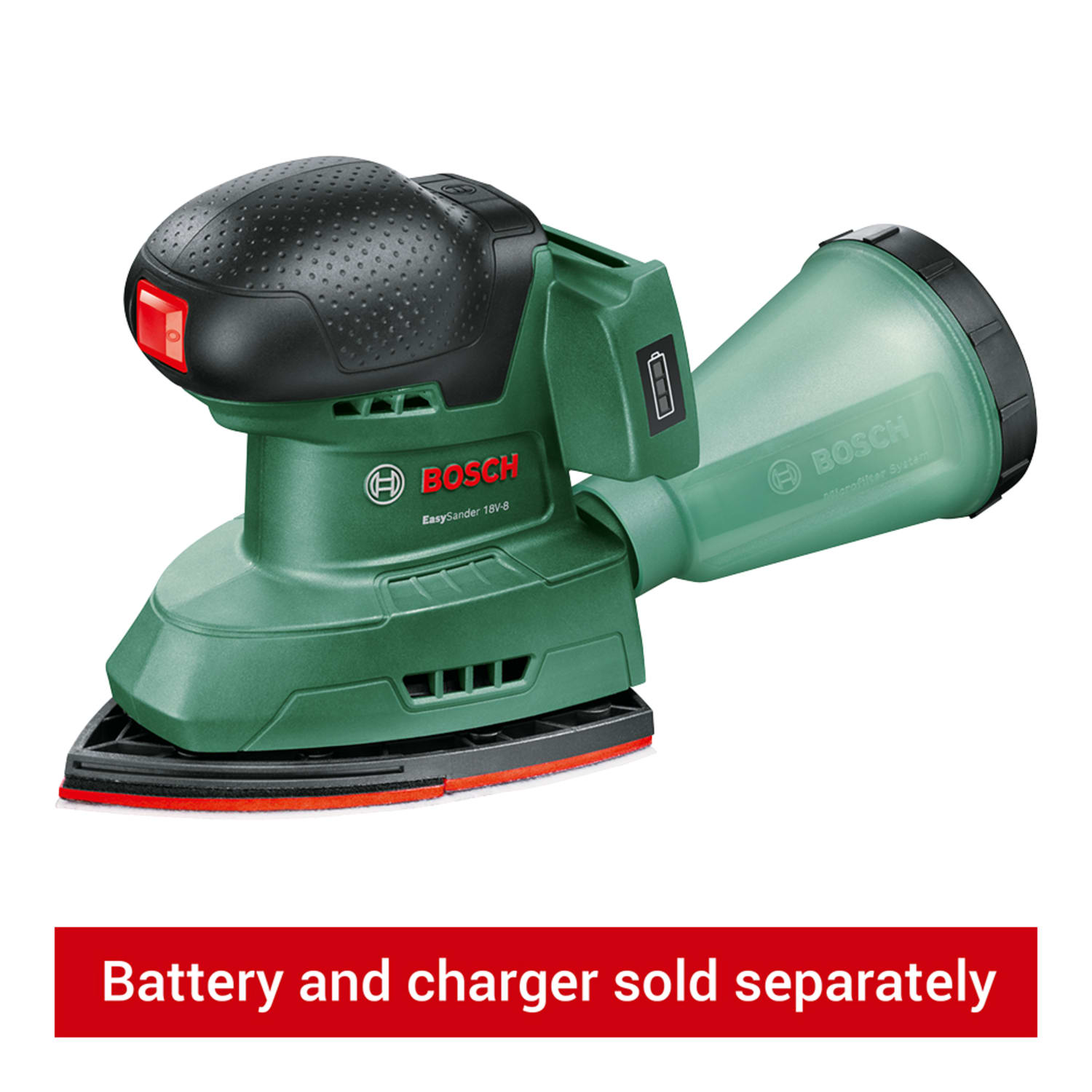 Cordless multi sander top