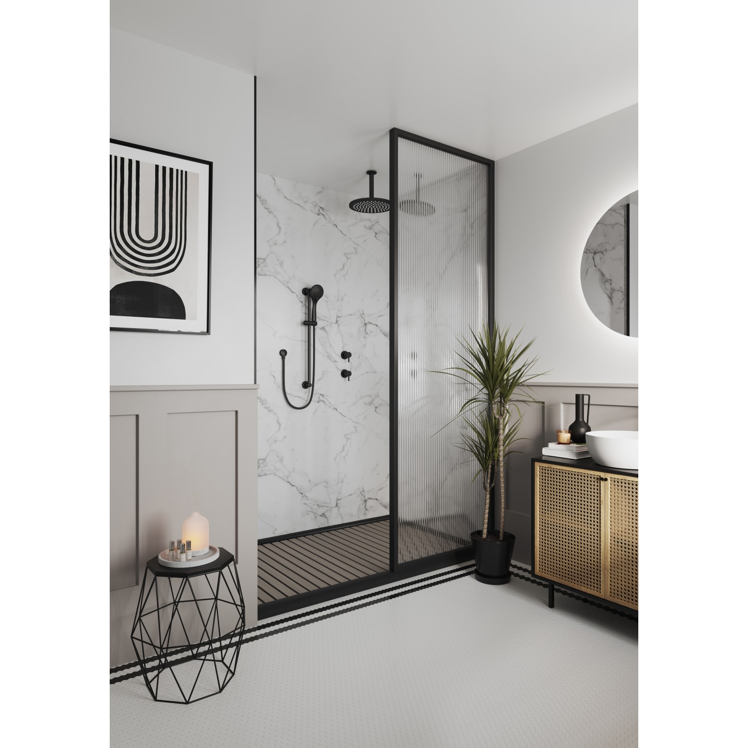 Bathroom wall panels on sale wickes