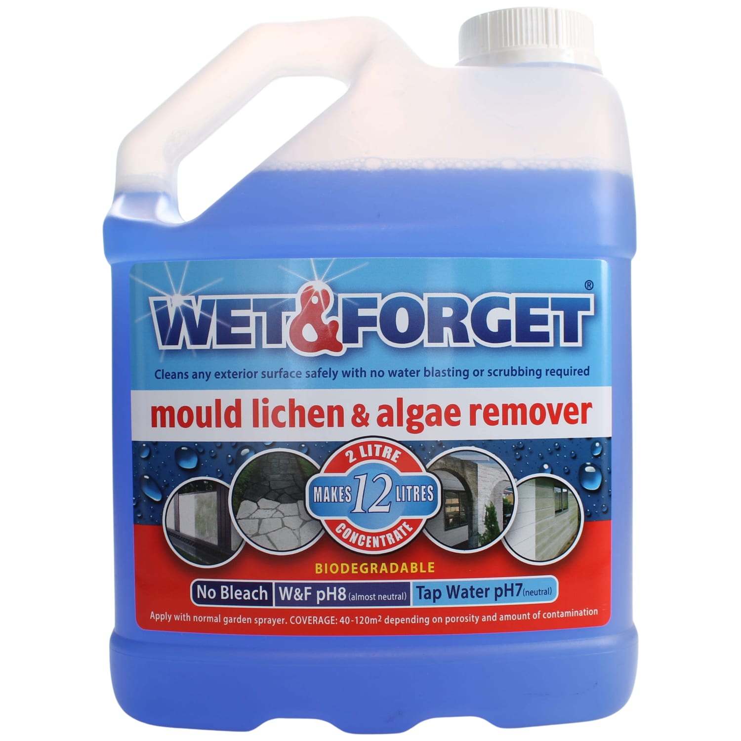 Bio-Shield® Outdoor Cleaner for Moss, Lichen and Algae Removal