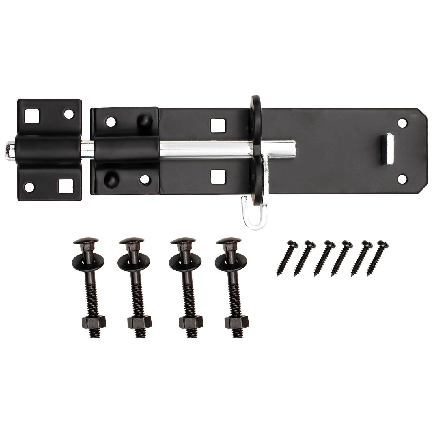 Wickes Black Brenton Bolt - 153mm - Image 3