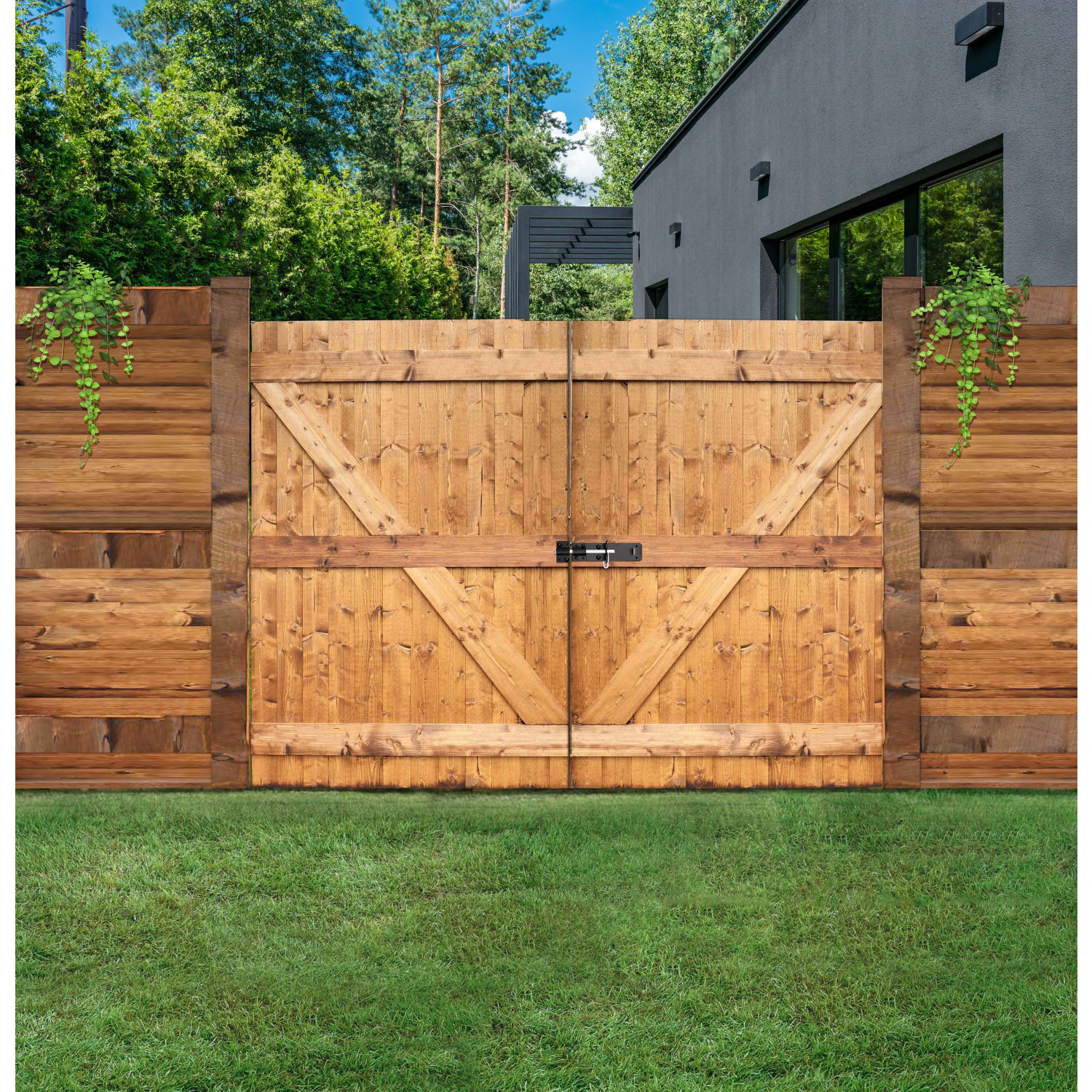 Wickes Black Brenton Bolt - 153mm - Image 5