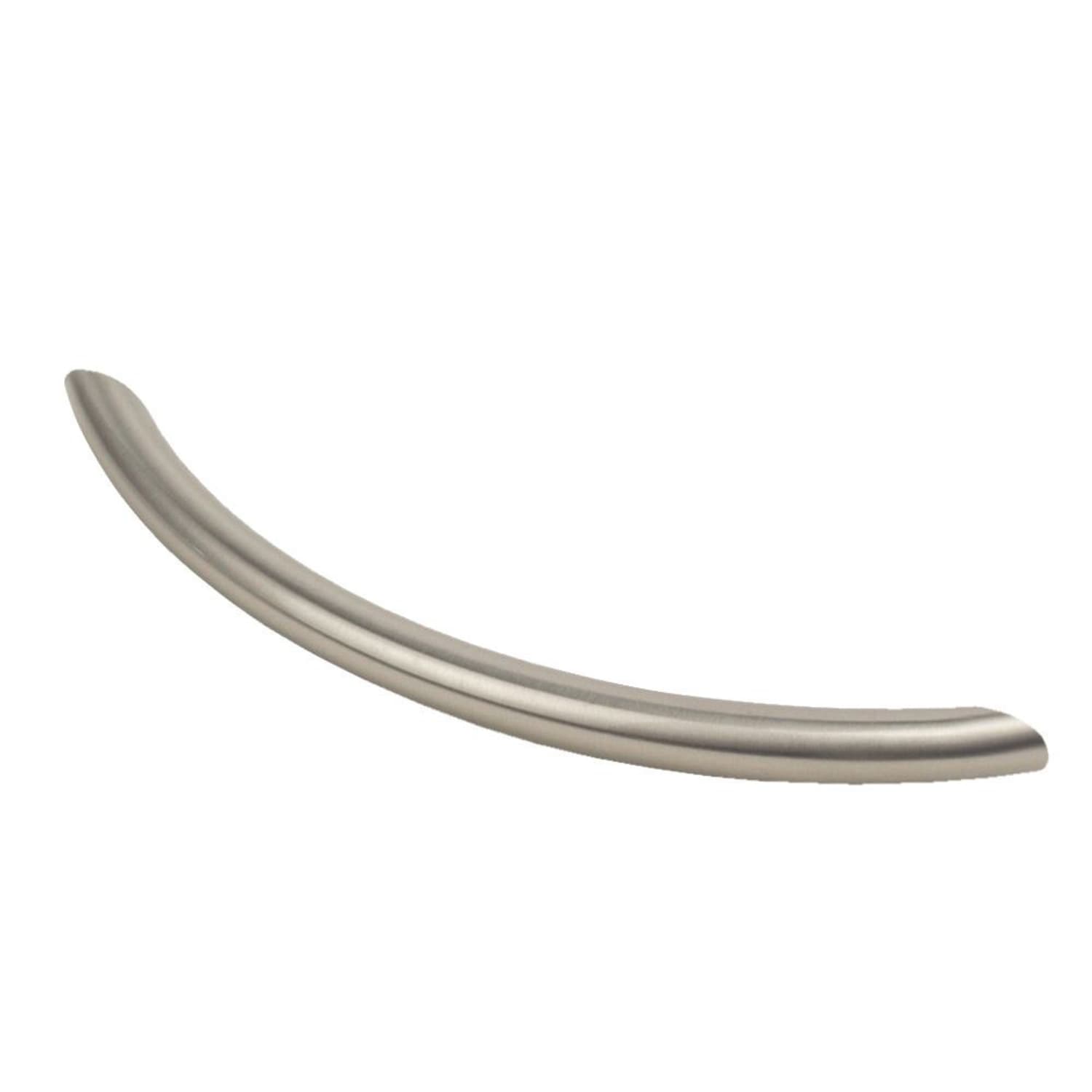 Wickes Bow Cabinet Door Handle Matt Nickel 128mm Pack of 2