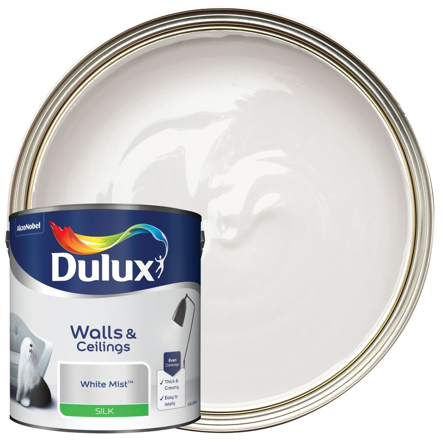 Off white dulux paint sales
