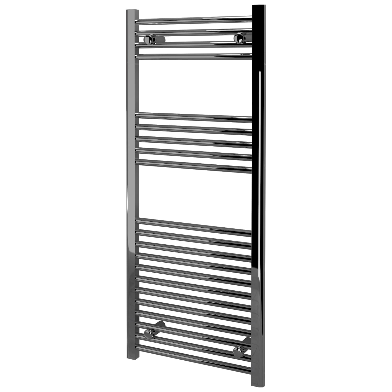 Kudox Straight Towel Radiator Chrome 500 x 1200 mm Wickes