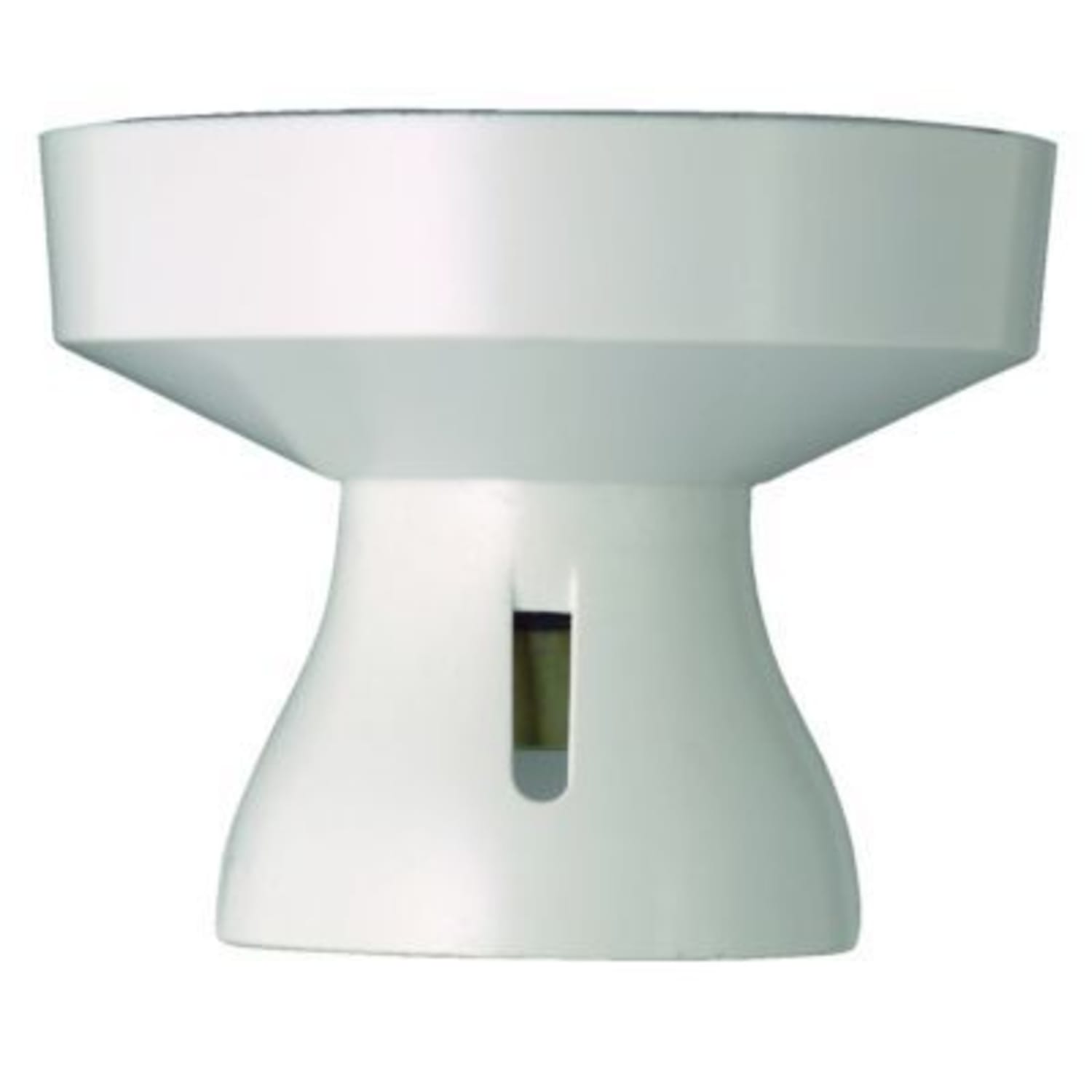 Straight outlet bulb holder