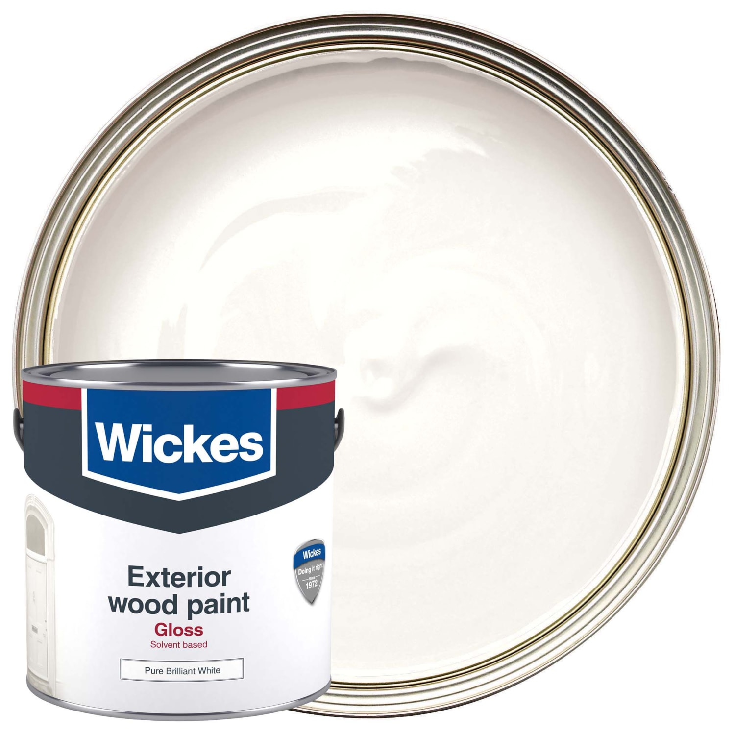 White exterior clearance wood paint
