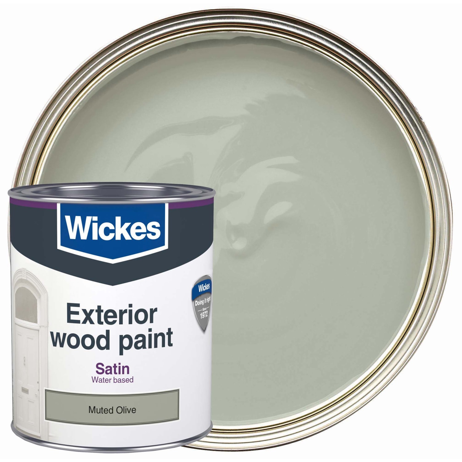 Outside on sale wood paint