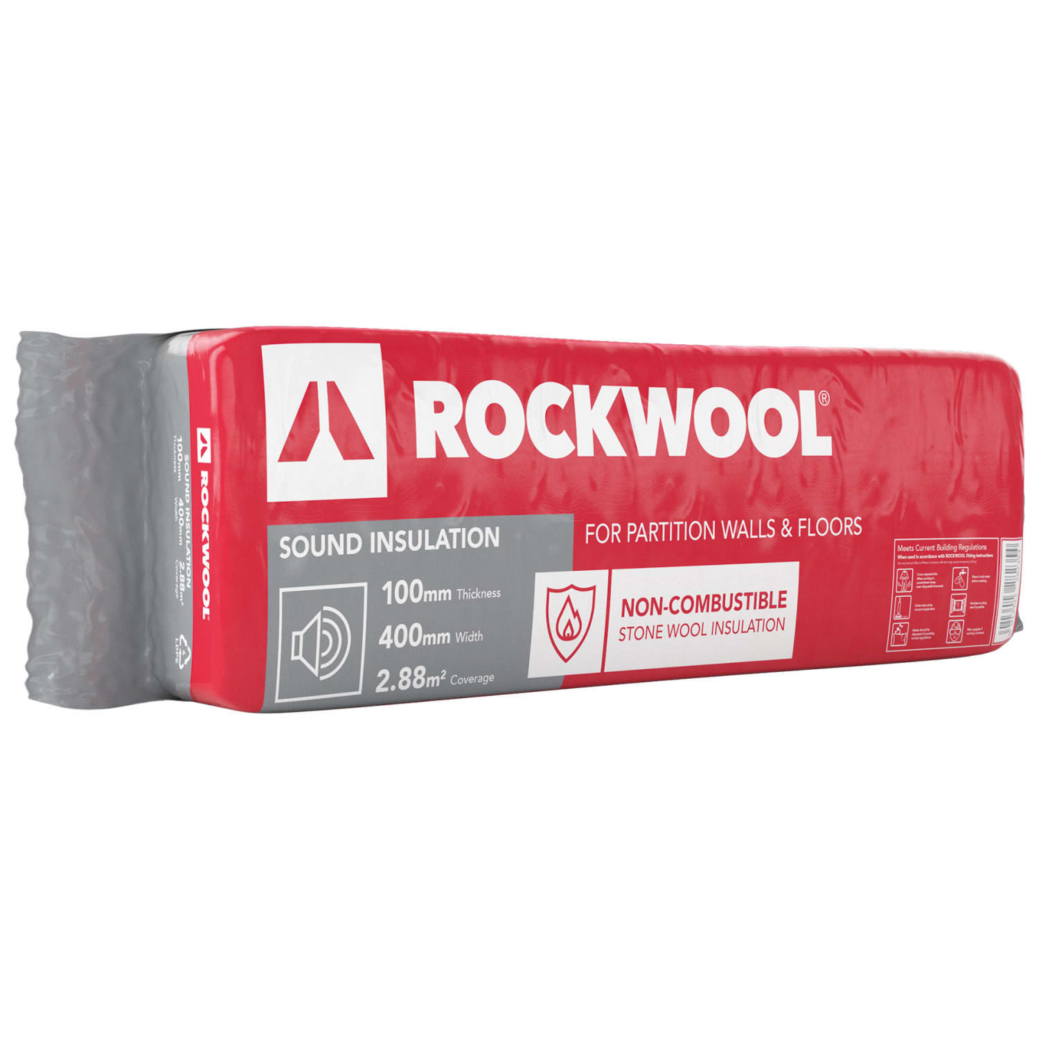 Rockwool for soundproofing outlet