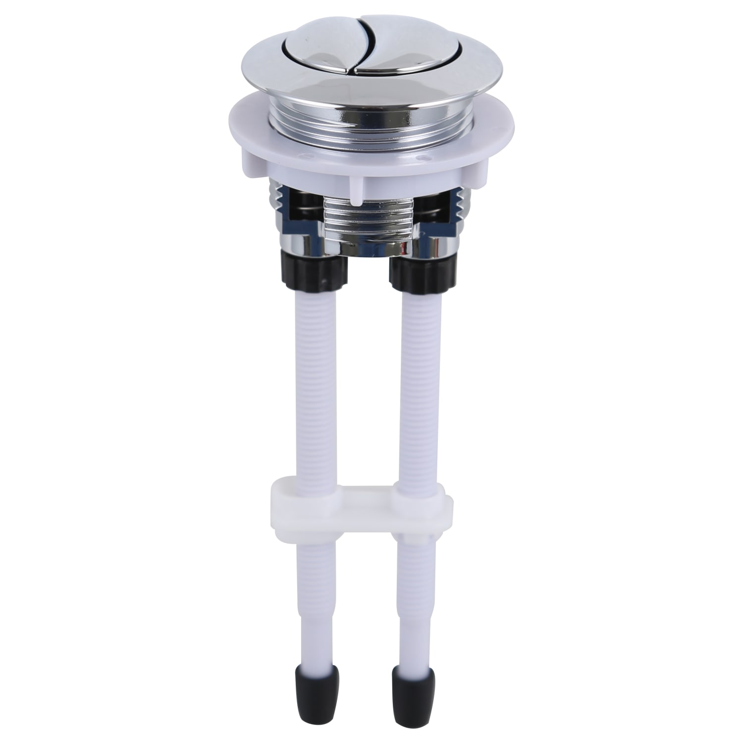 Push button hot sale toilet flush