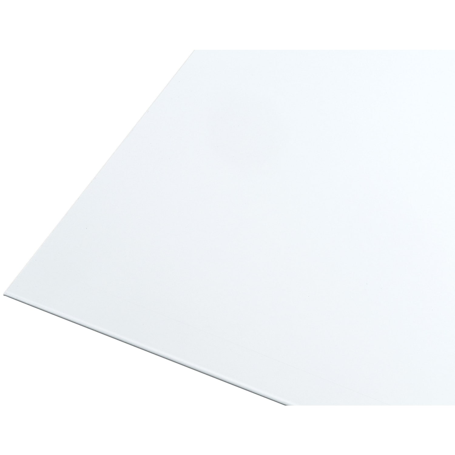 Wickes Metal White Powder Coated Aluminium Sheet 250 x 500mm