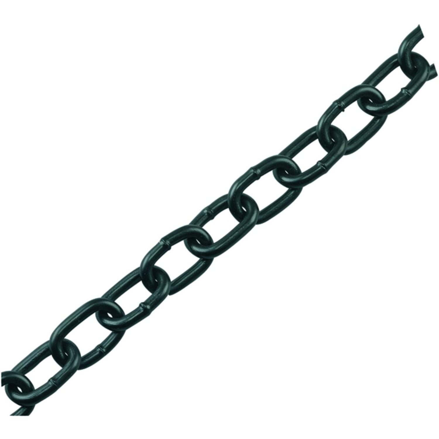 Wickes Black Zinc Plated Steel Welded Chain 5 x 21mm x 2m