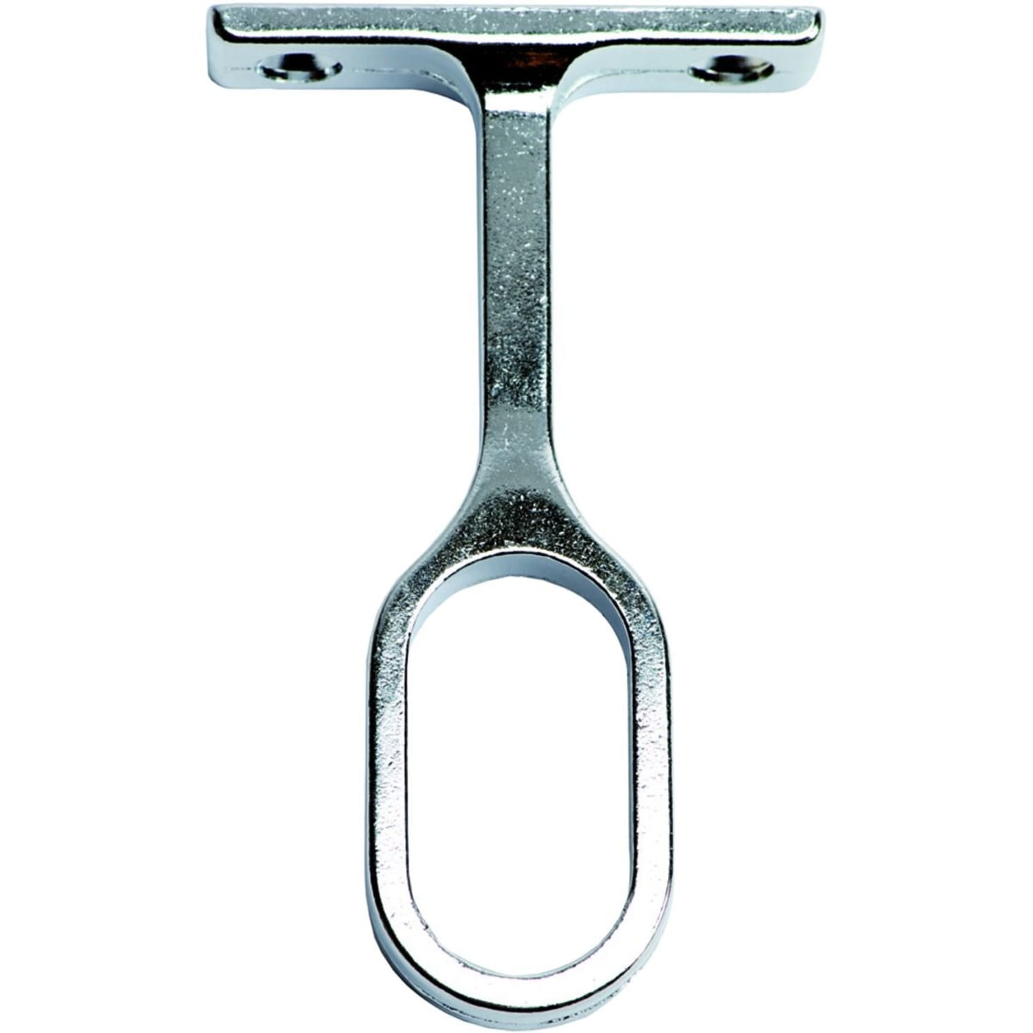 Wickes Interior Oval Centre Rail Bracket 15mm Chrome Wickes