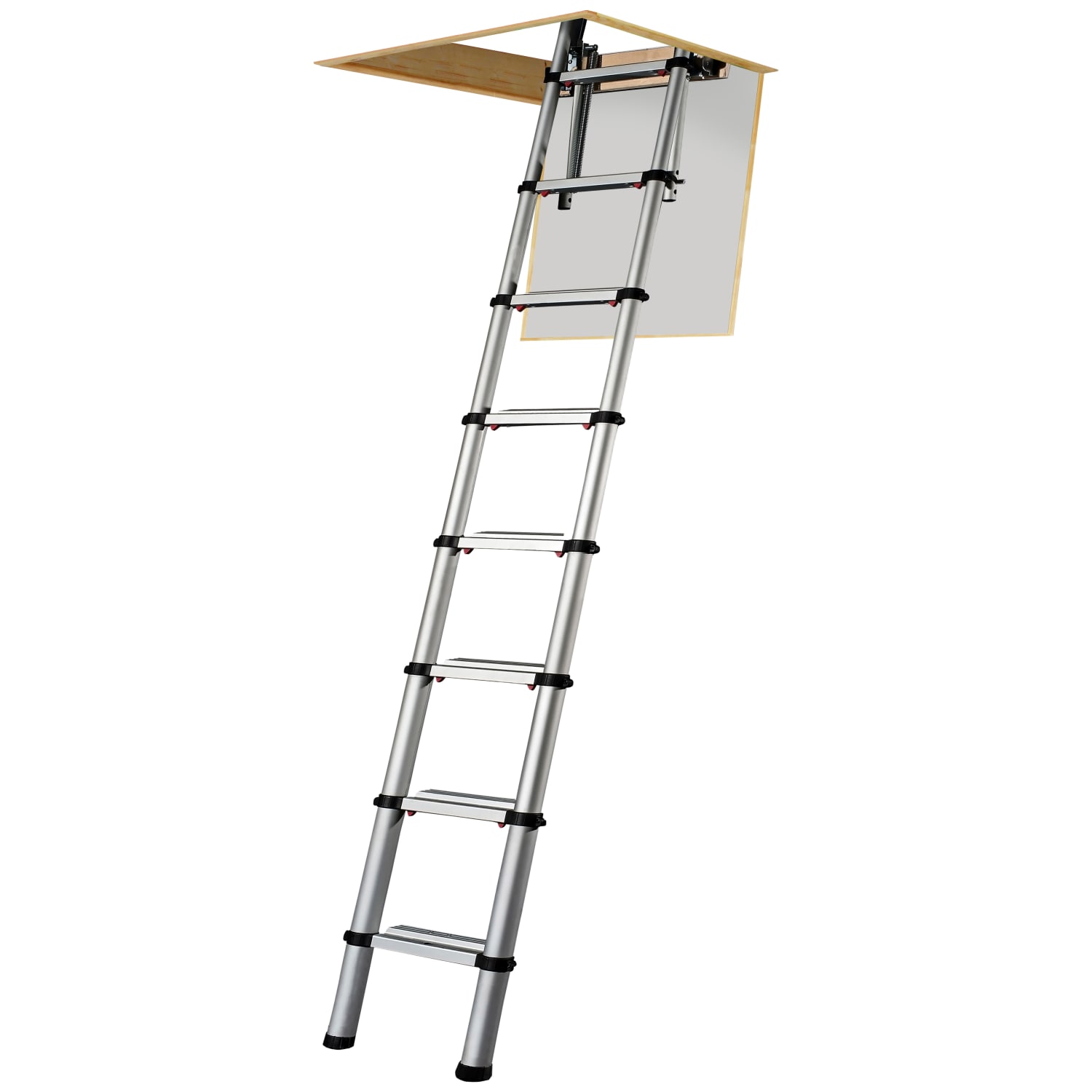 Werner telescopic clearance ladder