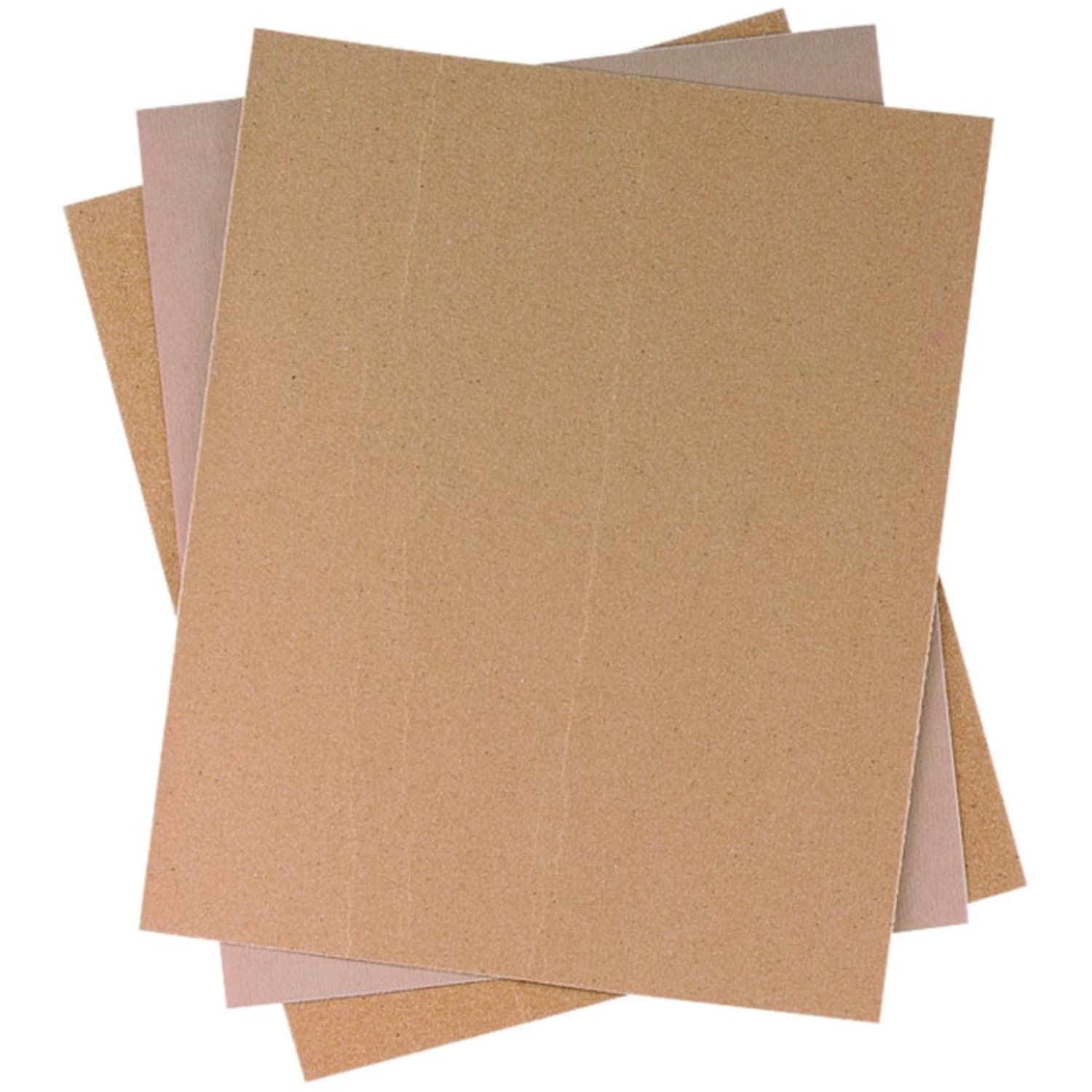 Set Of 55 Small Sandpaper Sheets (grit 60, 100, 150) Wood, Tools Deco