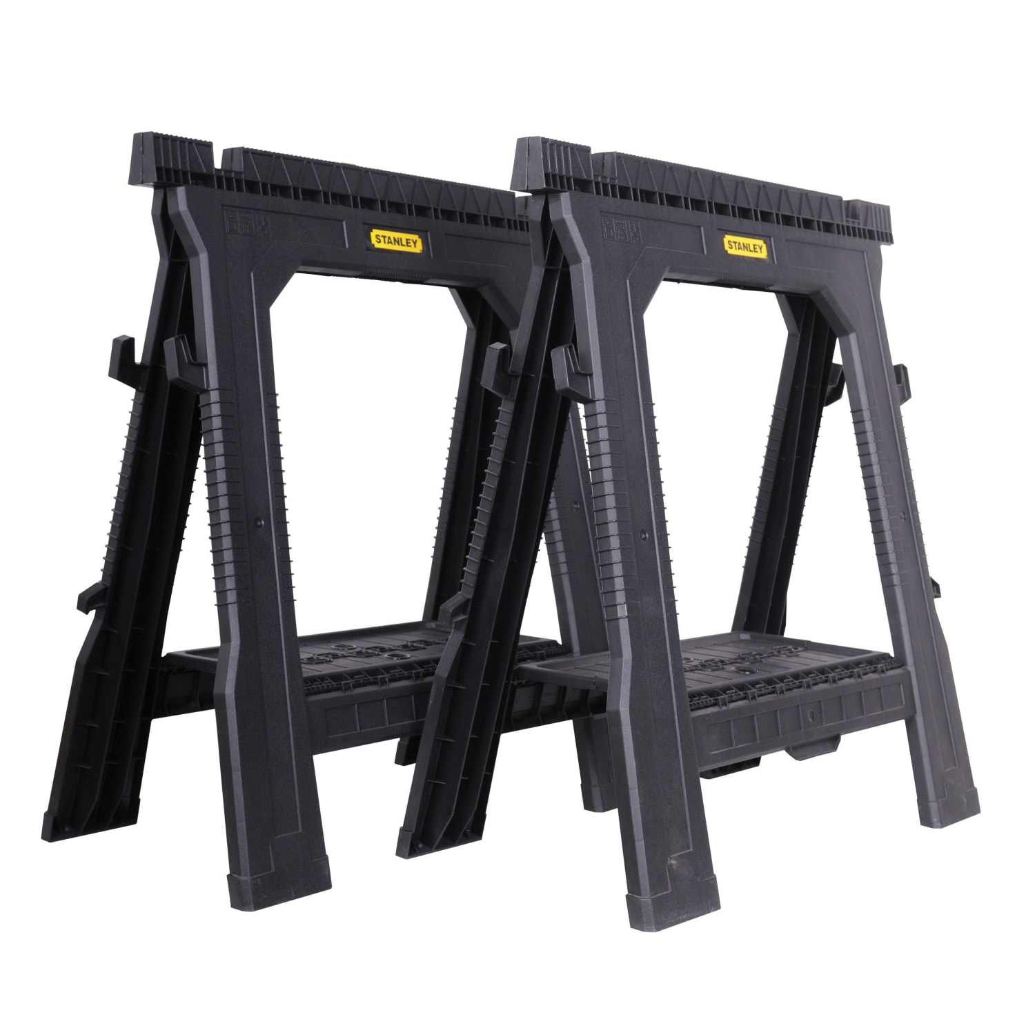 Stanley STST1 70713 Folding Saw Horse Twin Pack Wickes