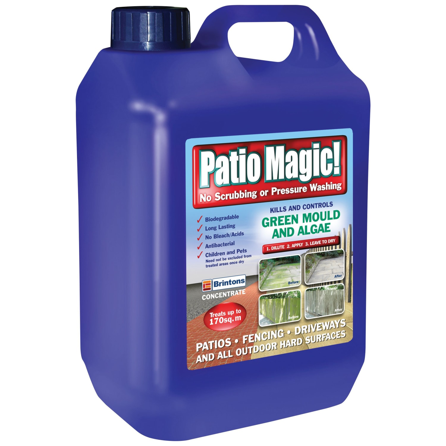 Patio Magic Hard Surface Cleaner Concentrate - 5L