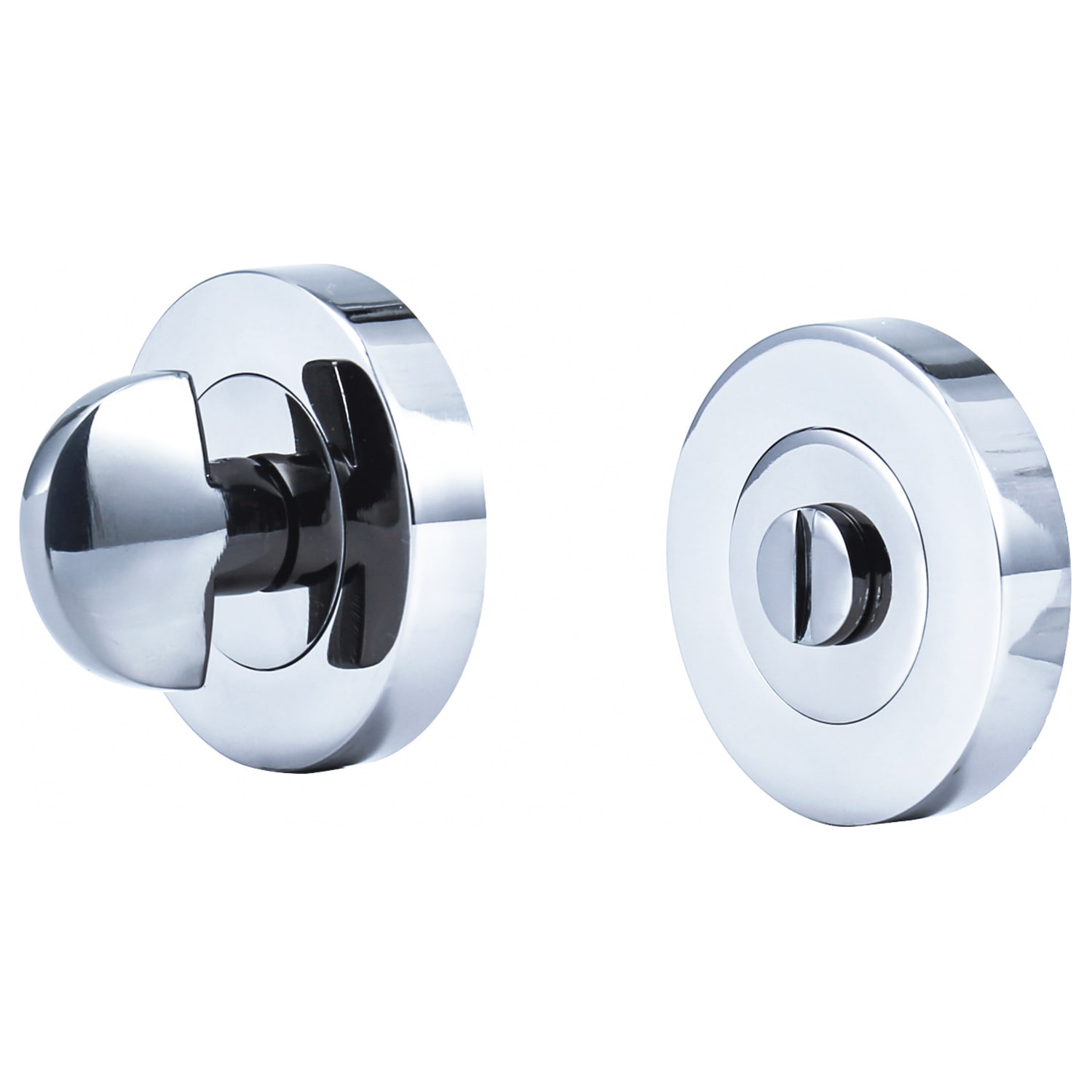 Wickes Polished Chrome Thumbturn & Release Lock - 51mm