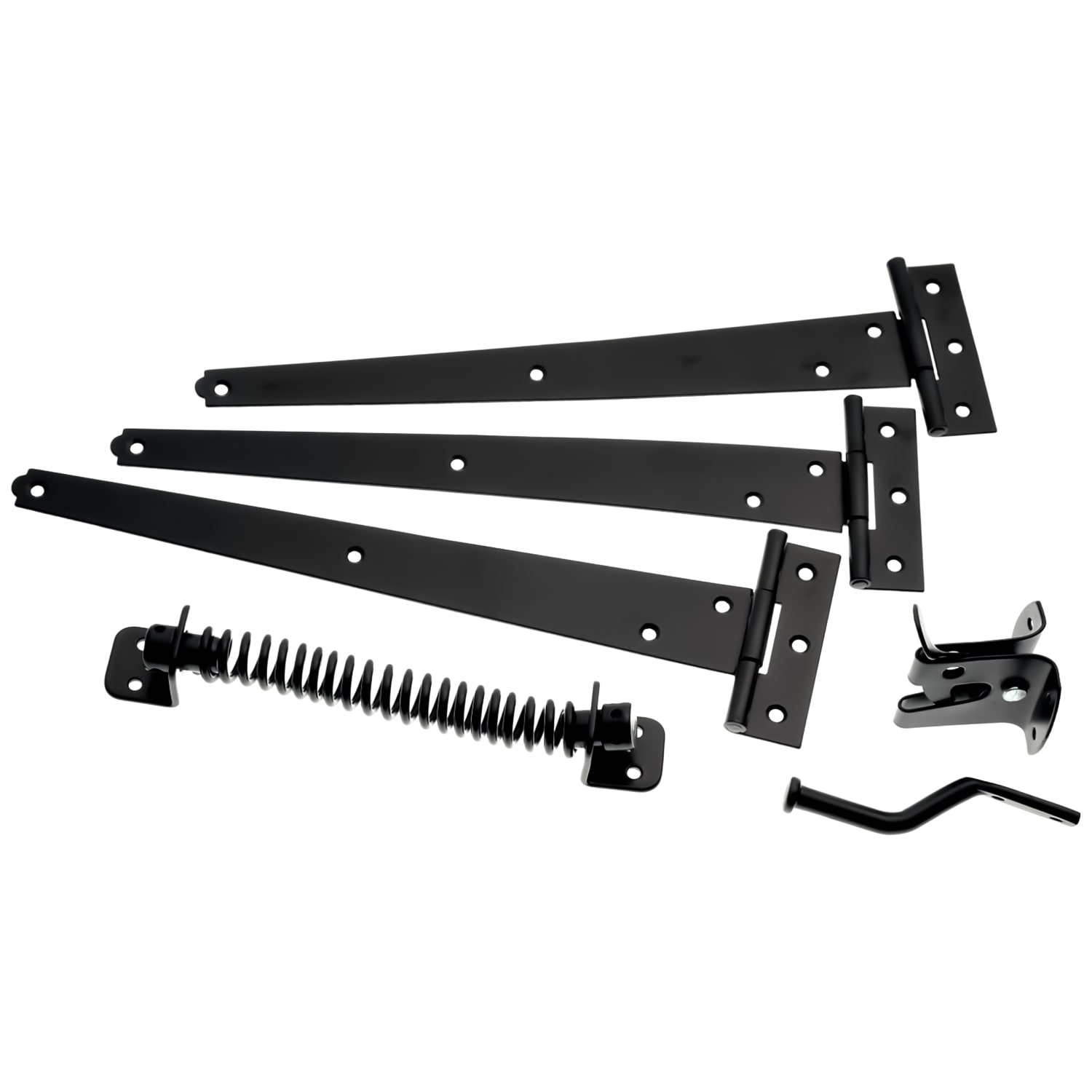 Outdoor store gate hinges