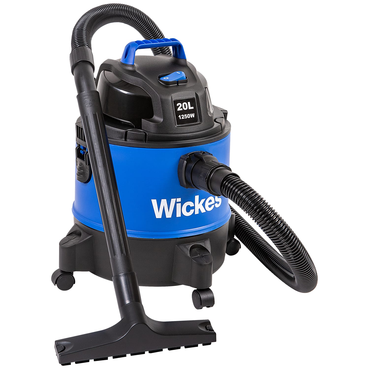 Wickes Wet Dry Vacuum Cleaner With Blower 20L 1250W Wickes