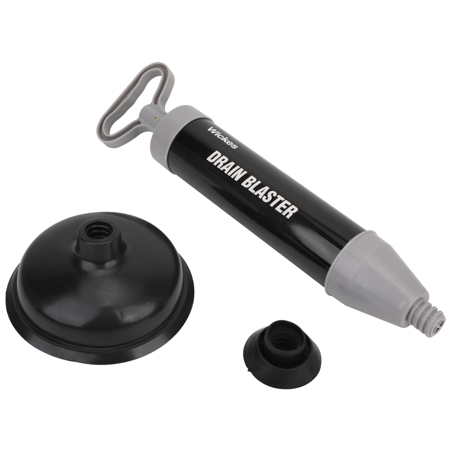Drain blaster outlet