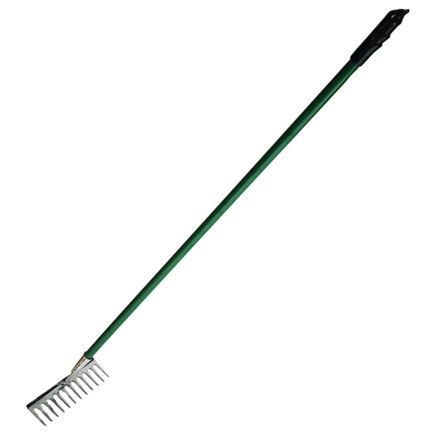 Stainless steel store garden rake