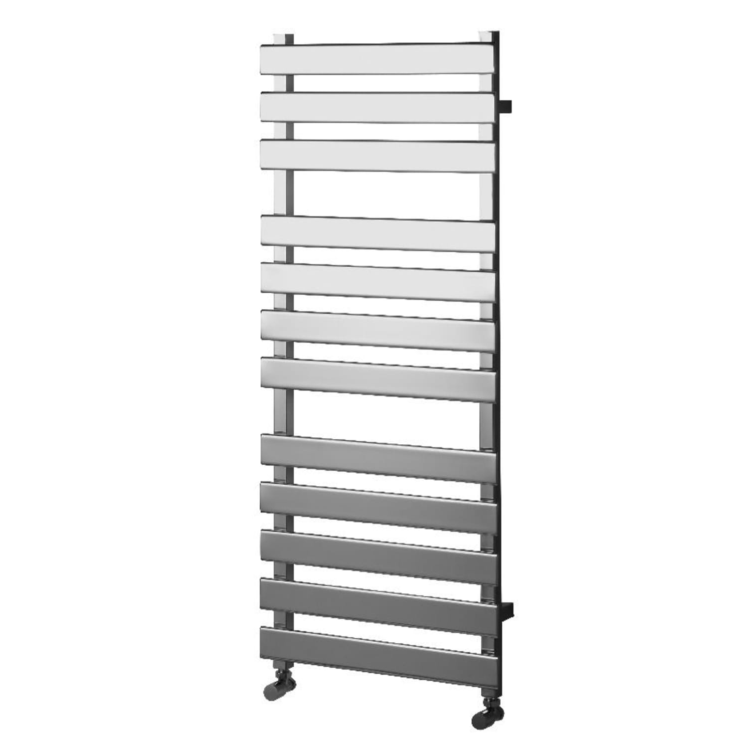 Wickes Haven Flat Panel Chrome Designer Towel Radiator 500mm