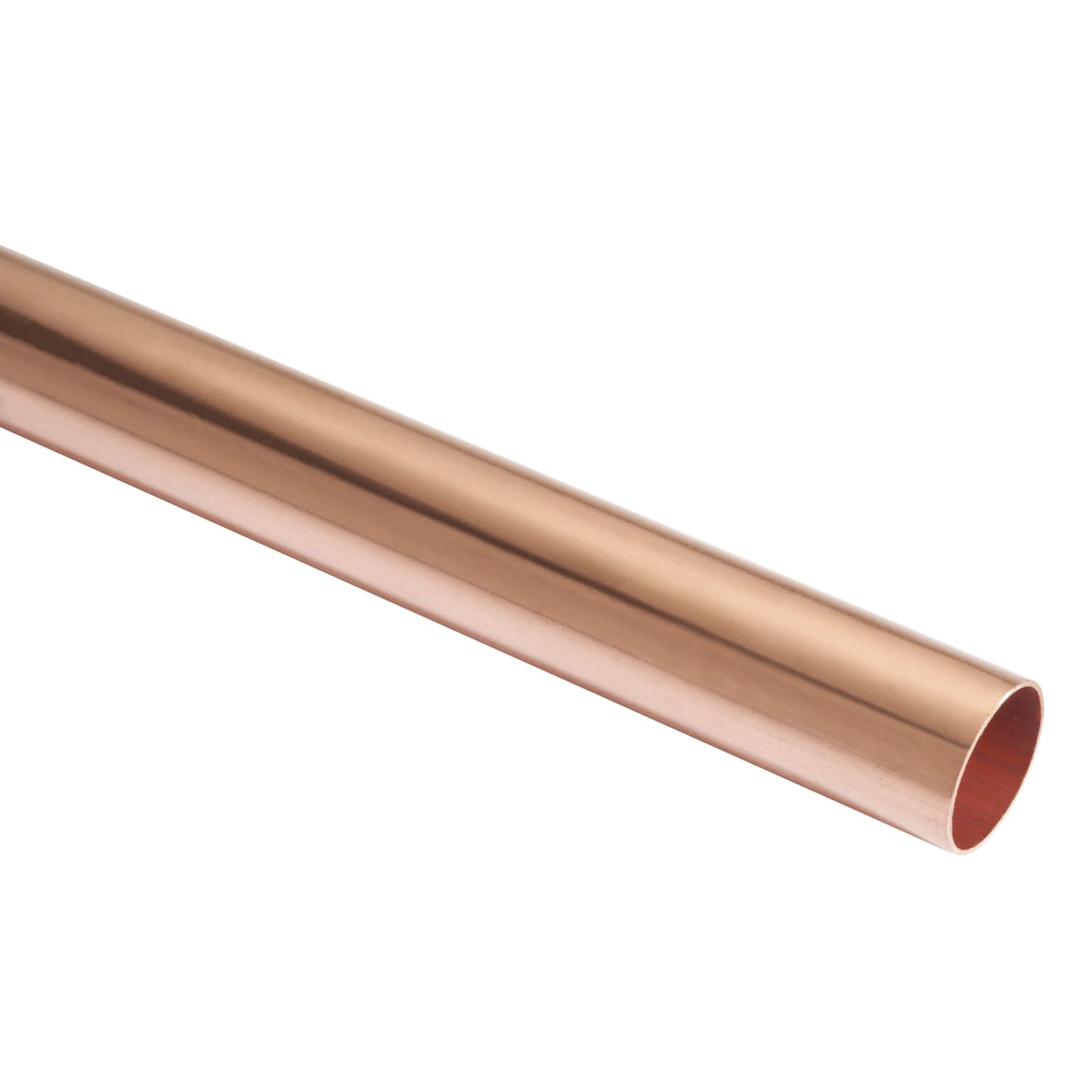 Wednesbury Copper Pipe - 15mm x 2m | Wickes.co.uk