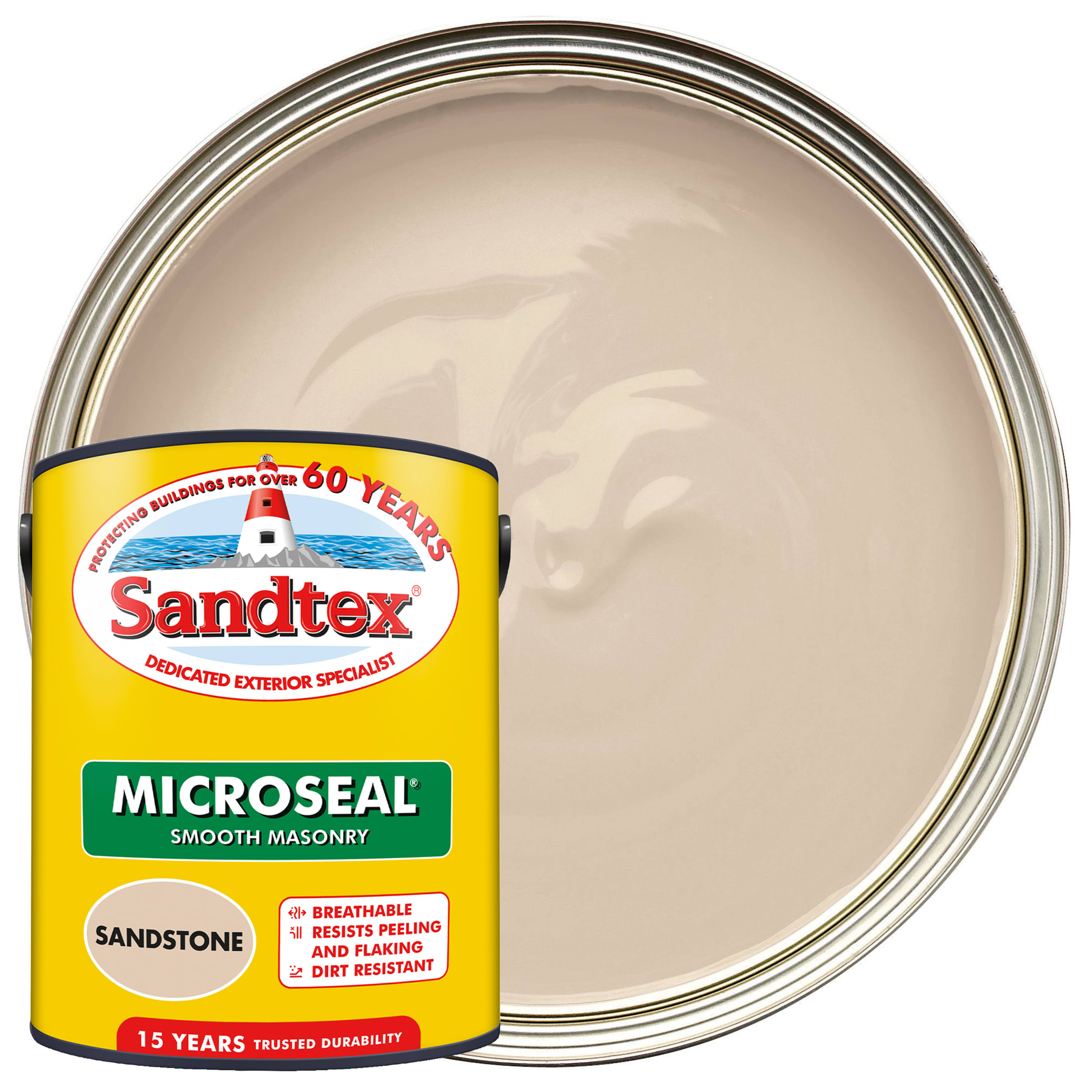 Sandtex Sandstone 5L Ultra Smooth Masonry Paint