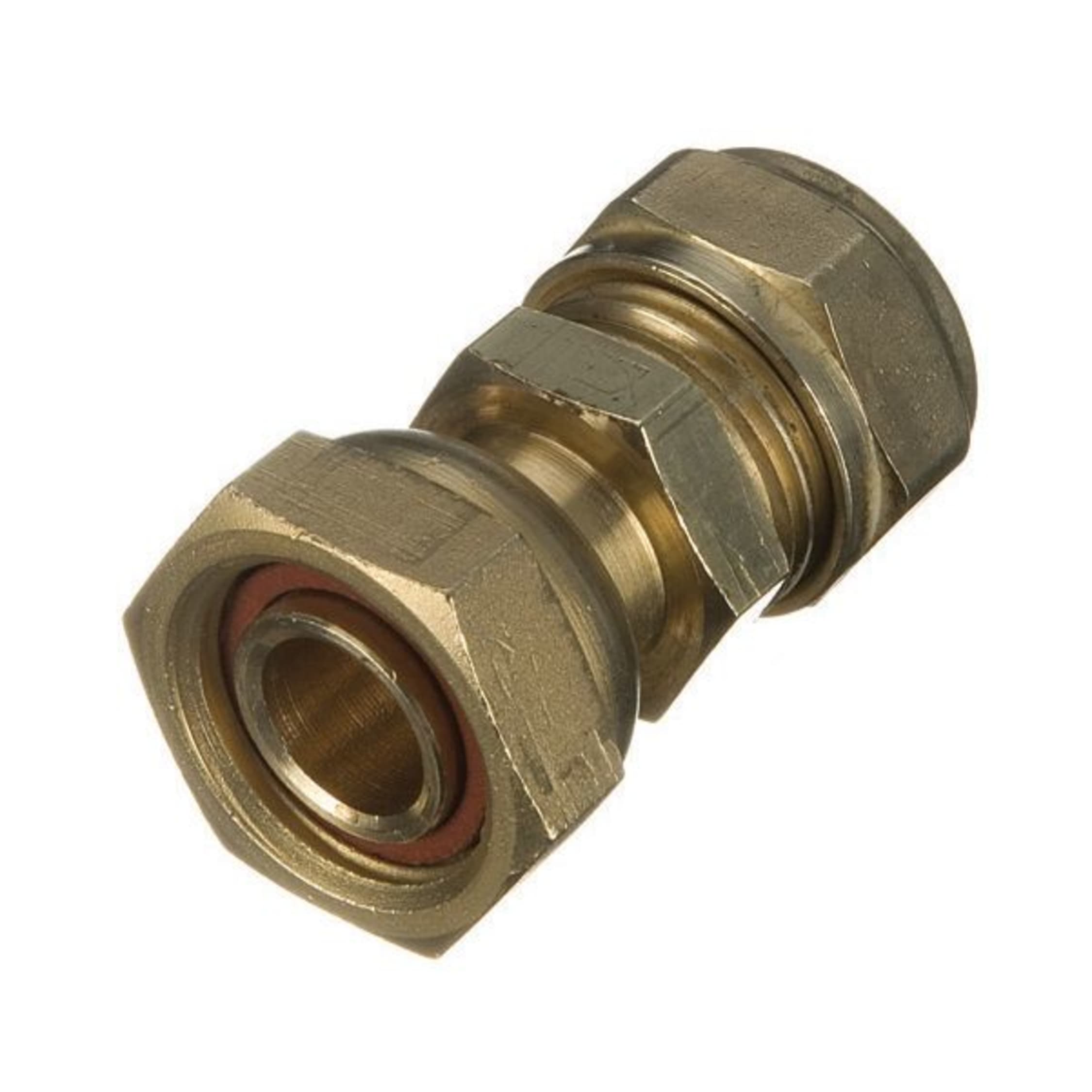Compression Bent Tap Connector 15mm x 1/2" Chromed 