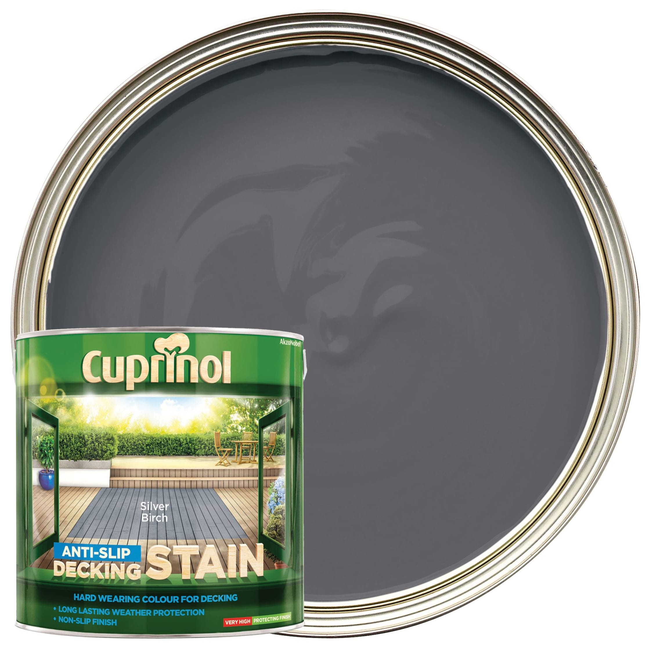 Silver Birch Decking Paint